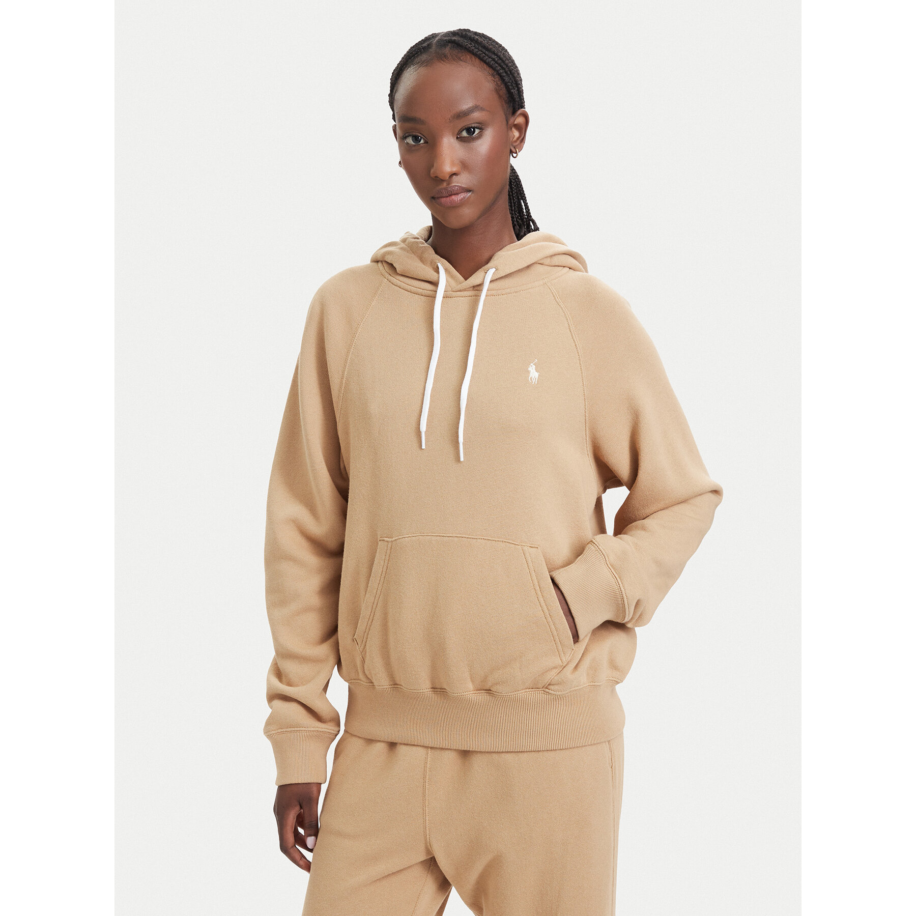 Polo Ralph Lauren Bluza 211971691504 Beżowy ciemny Regular Fit