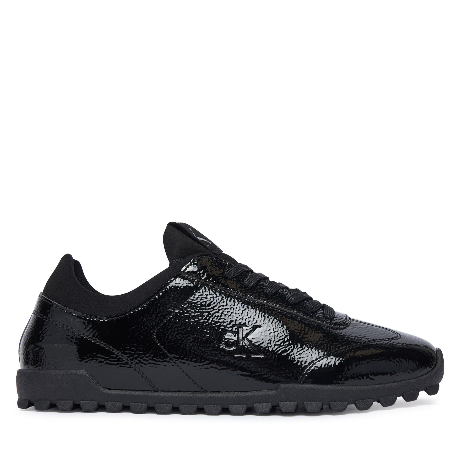 Calvin Klein Sneakersy Low Profile Run Mg Pol Mix Mat HW0HW03284 Czarny