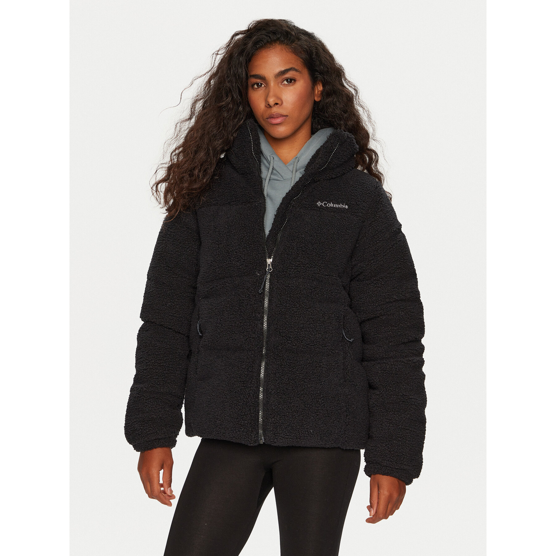 Columbia Kurtka zimowa Puffect™ Sherpa 2089231 Czarny Regular Fit