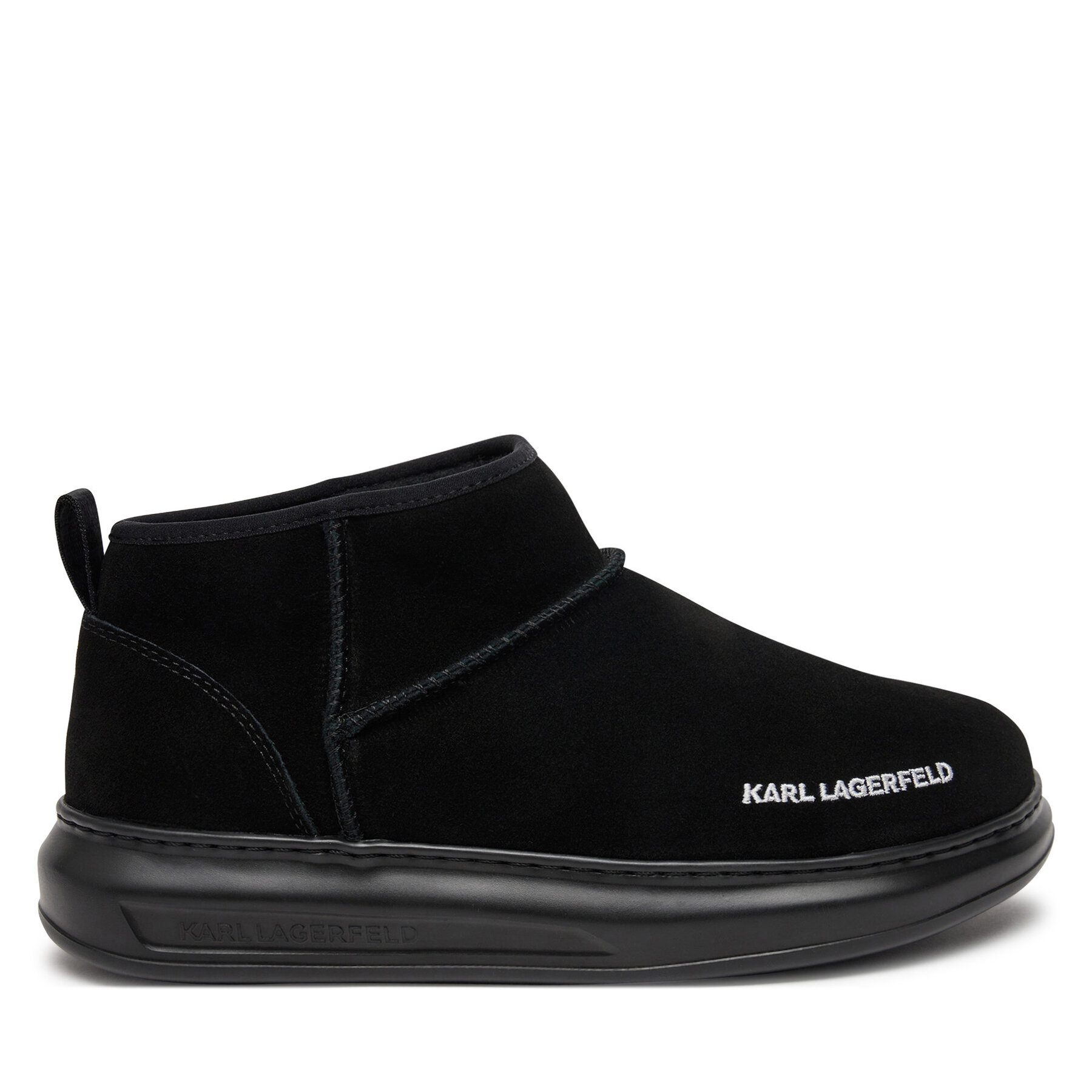KARL LAGERFELD Botki KL44522 Czarny