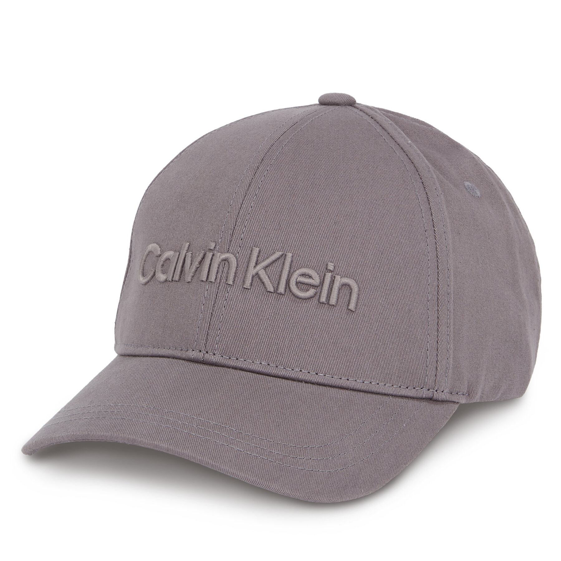 Calvin Klein Czapka z daszkiem Embroidery Bb Cap K50K505737 Szary