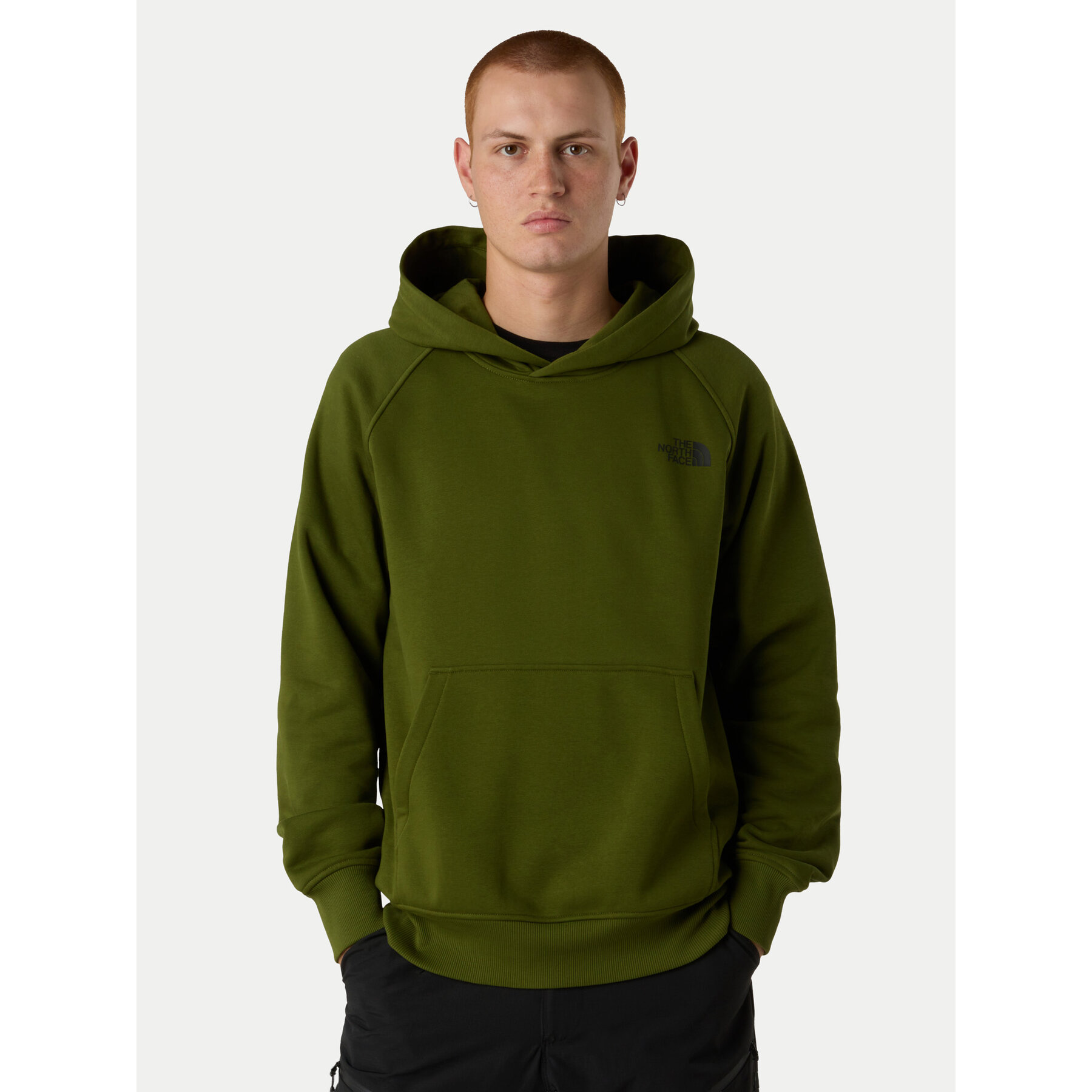 The North Face Bluza Redbox NF0A89F9 Zielony Regular Fit