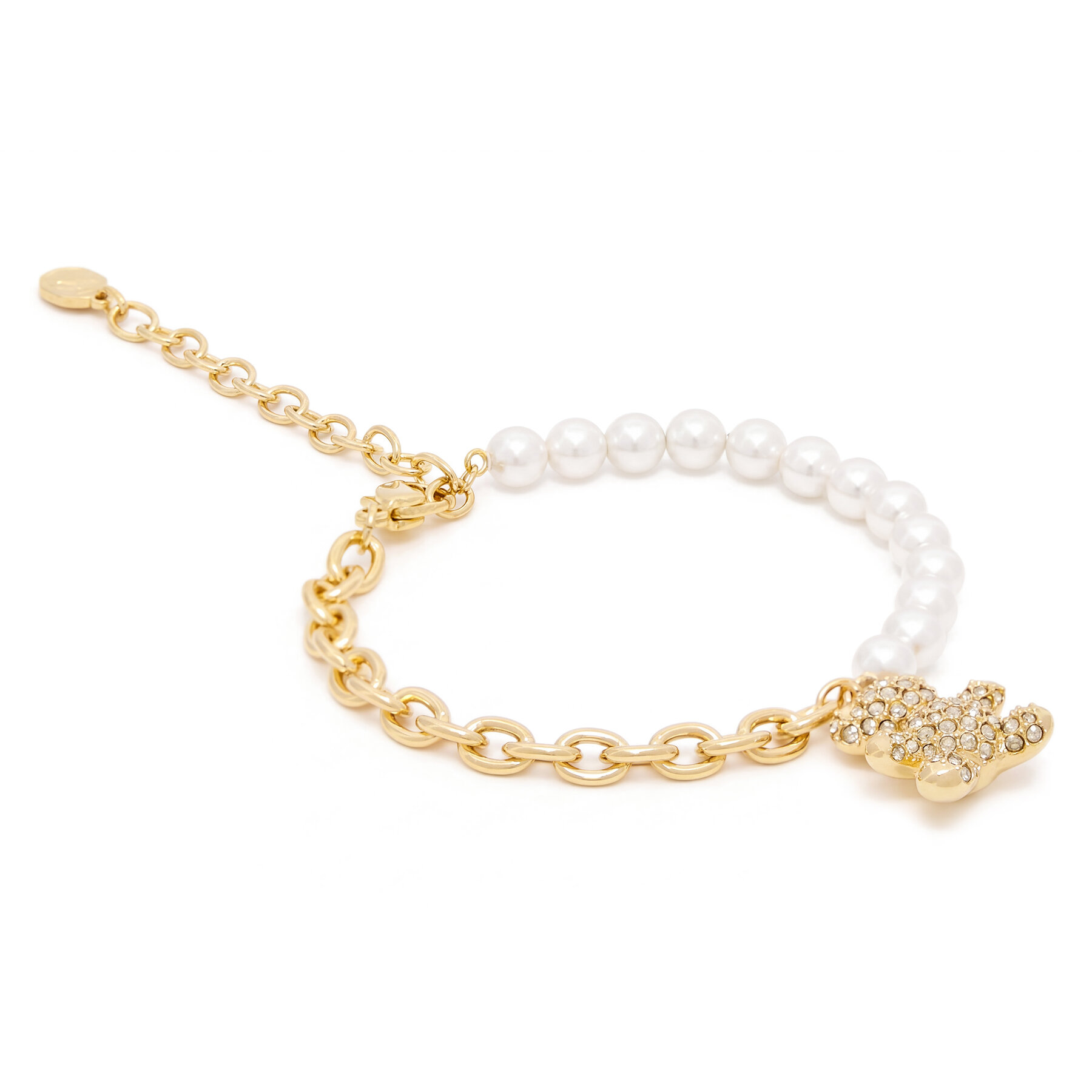 Swarovski Bransoletka Idyllia 5737622 Złoty