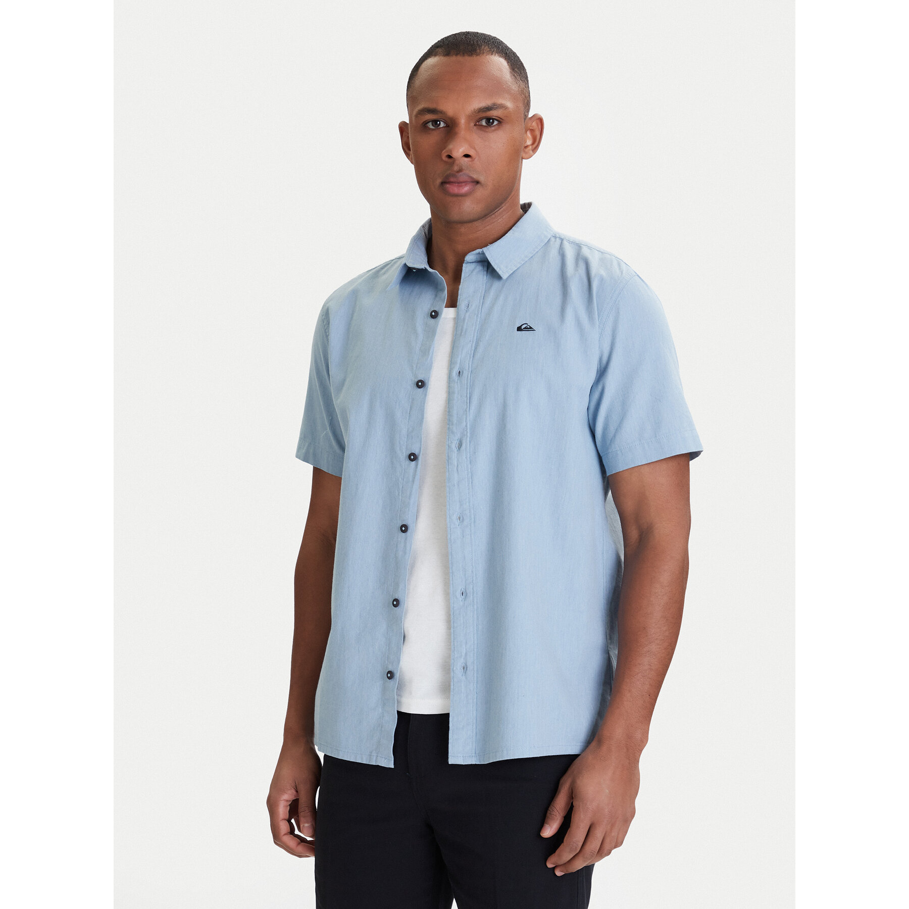 Quiksilver Koszula Mw Premium Stretch EQYWT04623 Błękitny Regular Fit
