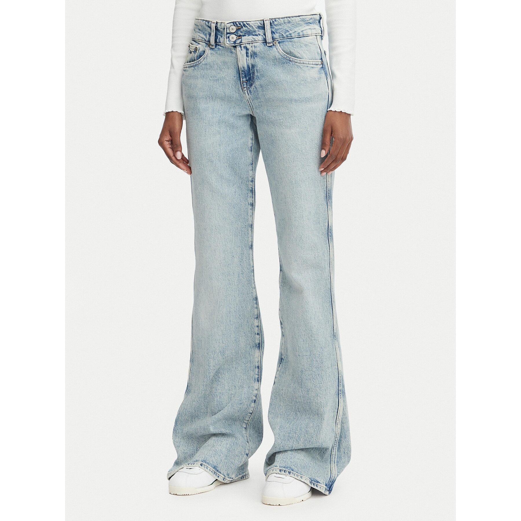 Tommy Jeans Jeansy Sia DW0DW23091 Niebieski jasny Bootcut Fit