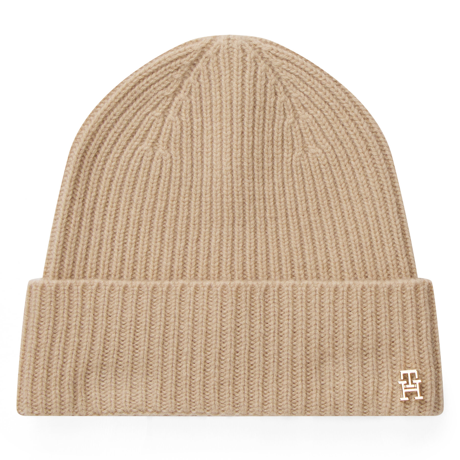Tommy Hilfiger Czapka Th Cashmere AW0AW17772 Beżowy