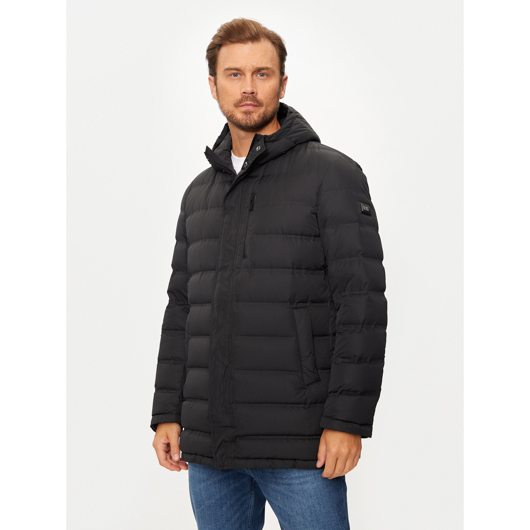 KARL LAGERFELD Kurtka puchowa 505028 544593 Czarny Regular Fit