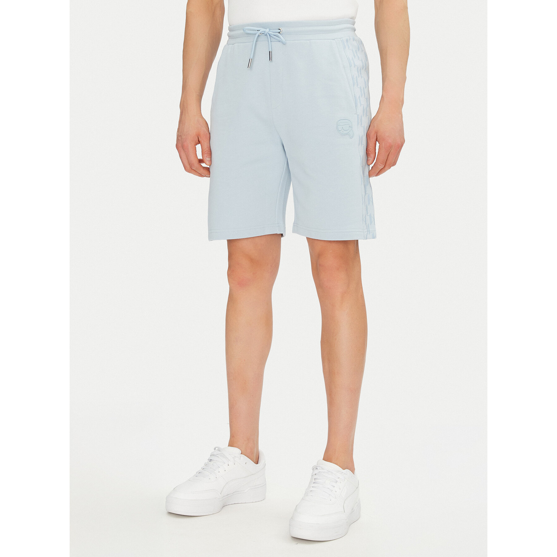 KARL LAGERFELD Szorty sportowe 705071 552951 Niebieski Regular Fit