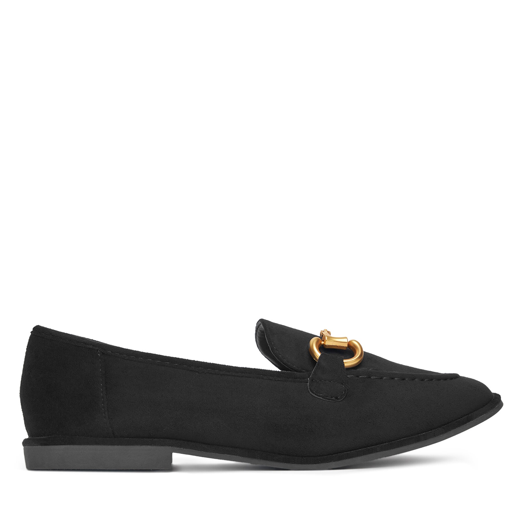 DeeZee Loafersy 1-141-1 Czarny