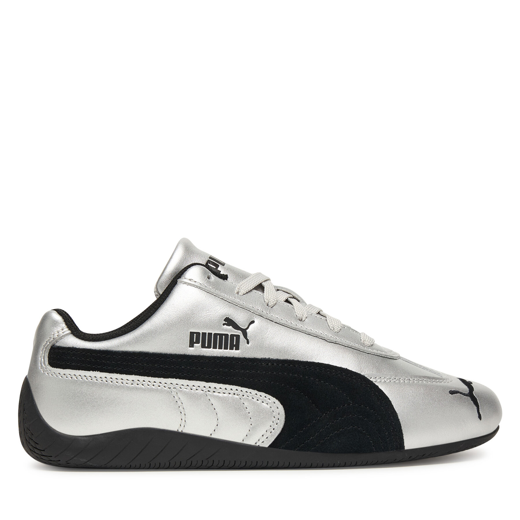Puma Sneakersy Speedcat Metallic 403689 01 W Srebrny