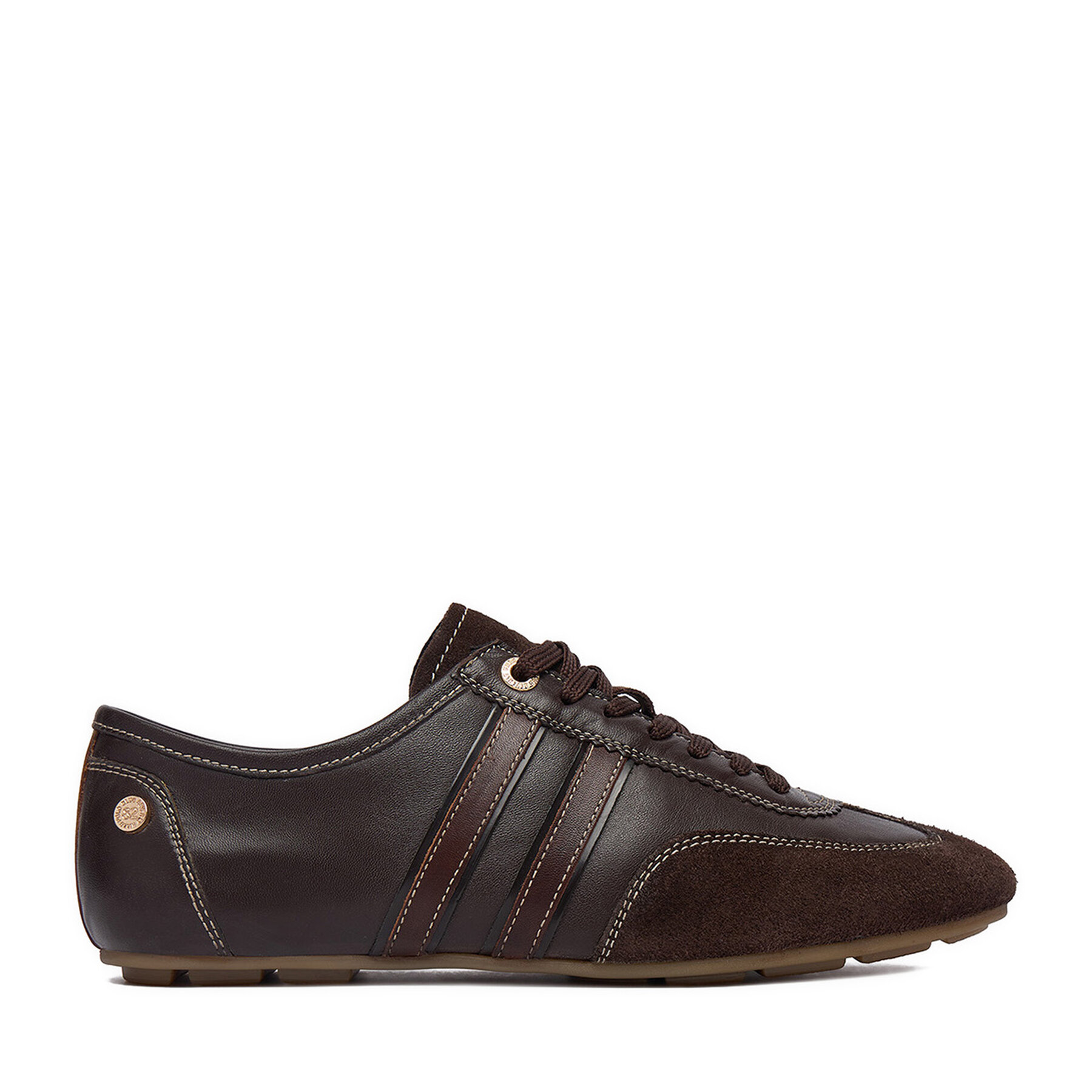 Beverly Hills Polo Club Sneakersy EO-WI45-BILL-01 Brązowy ciemny