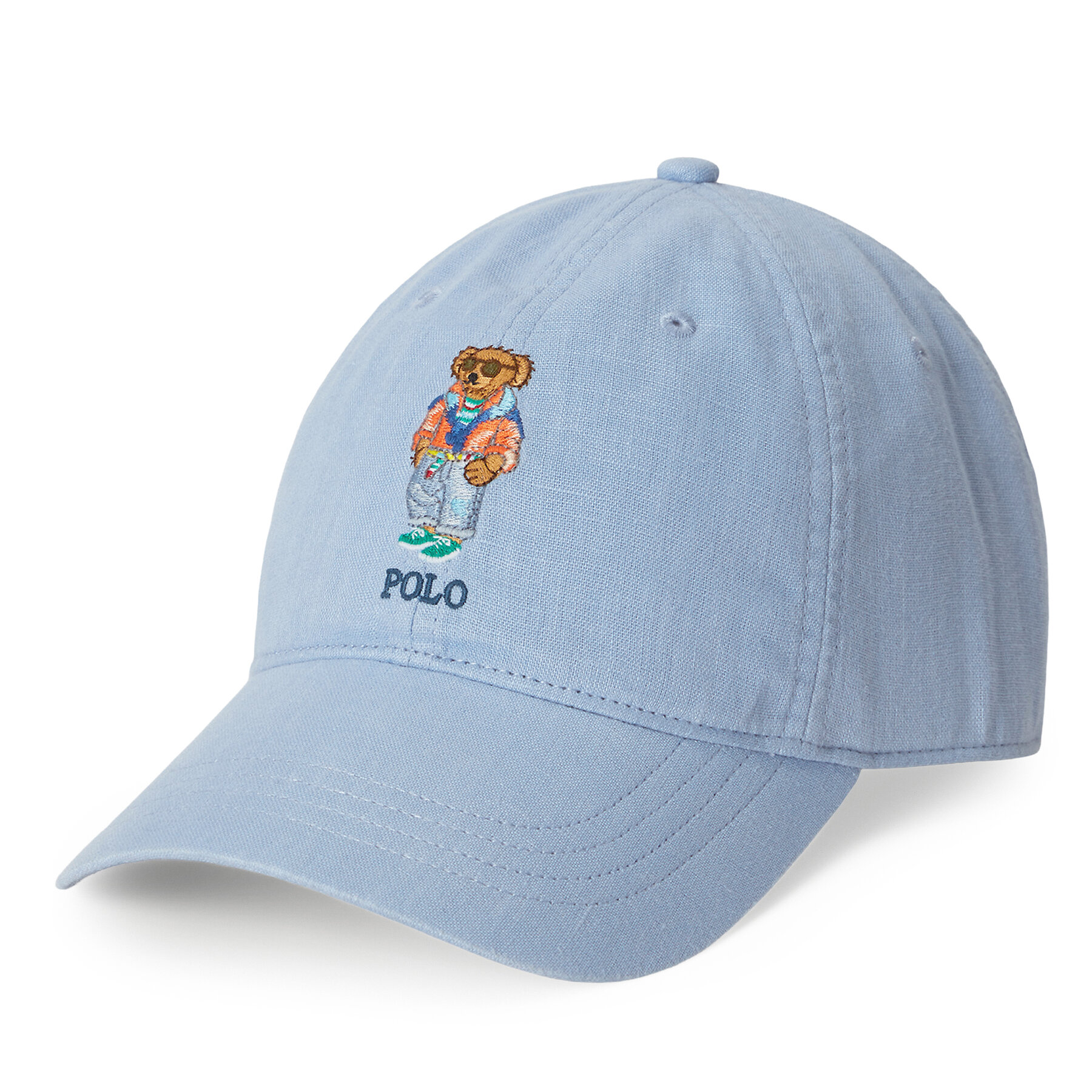 Polo Ralph Lauren Czapka z daszkiem 710B14599001 Błękitny