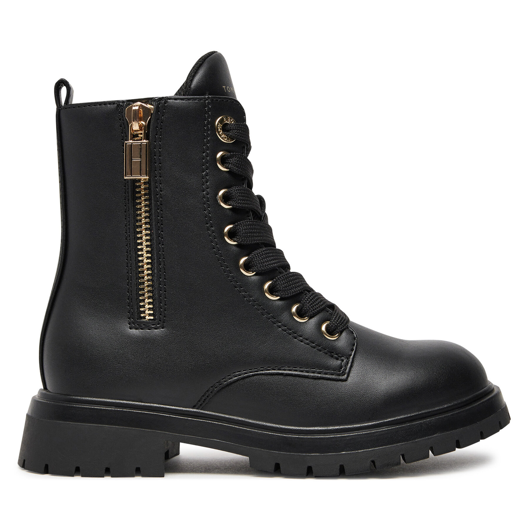 Tommy Hilfiger Trapery Lace-Up Bootie T3A5-33567-1351 M Czarny