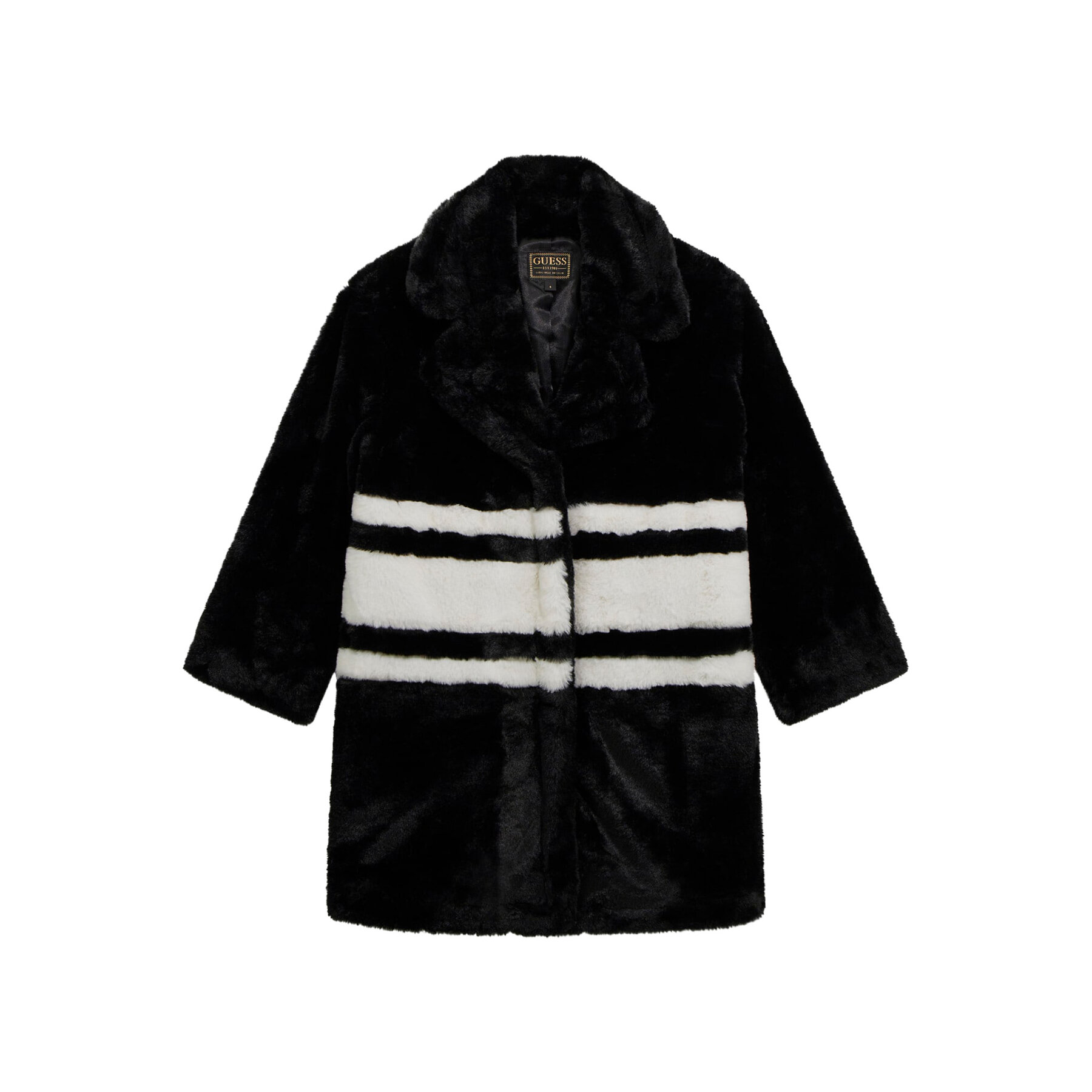 Guess Futro J5BL03 WHGO0 Czarny Regular Fit