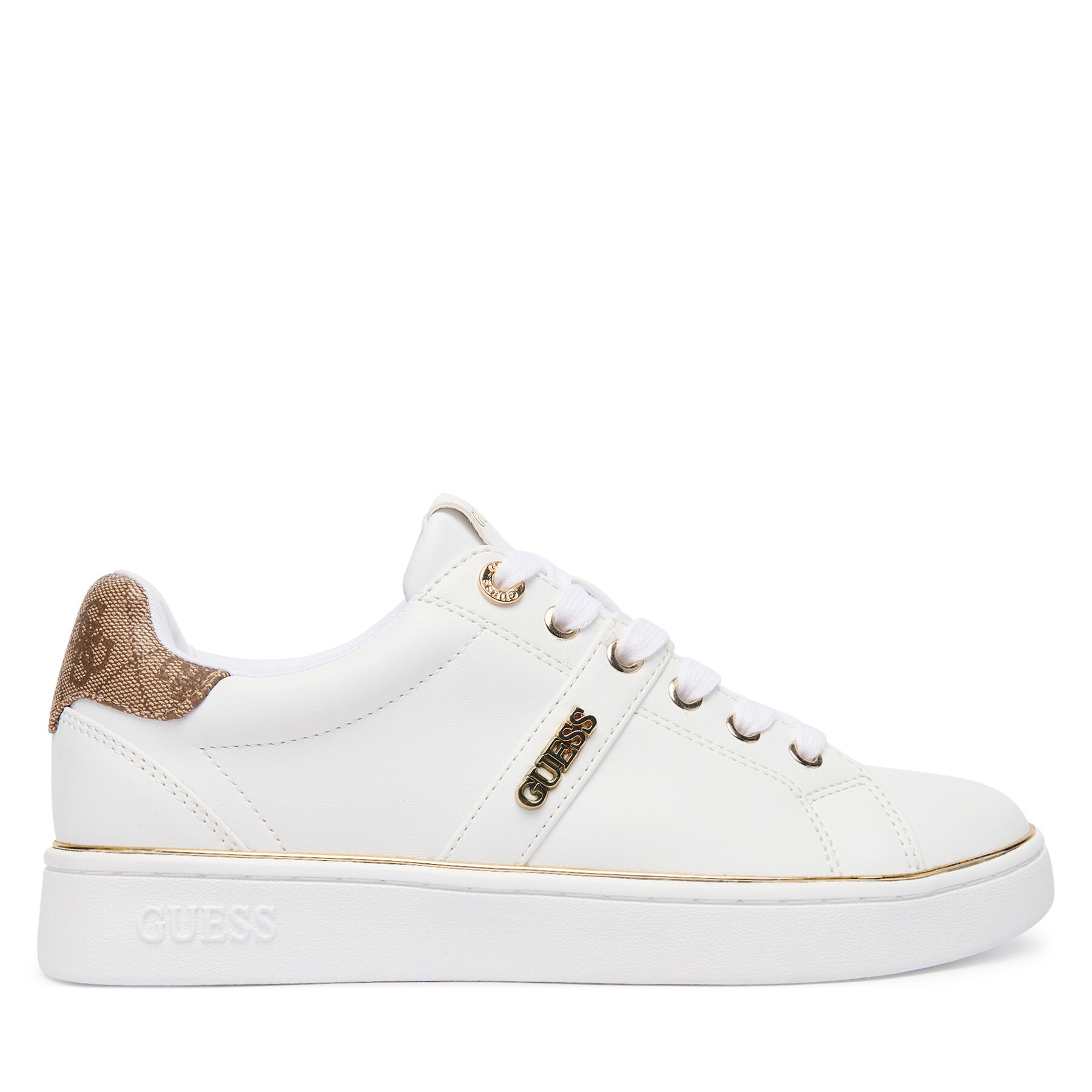 Guess Sneakersy FLFBTZ ELE12 Biały