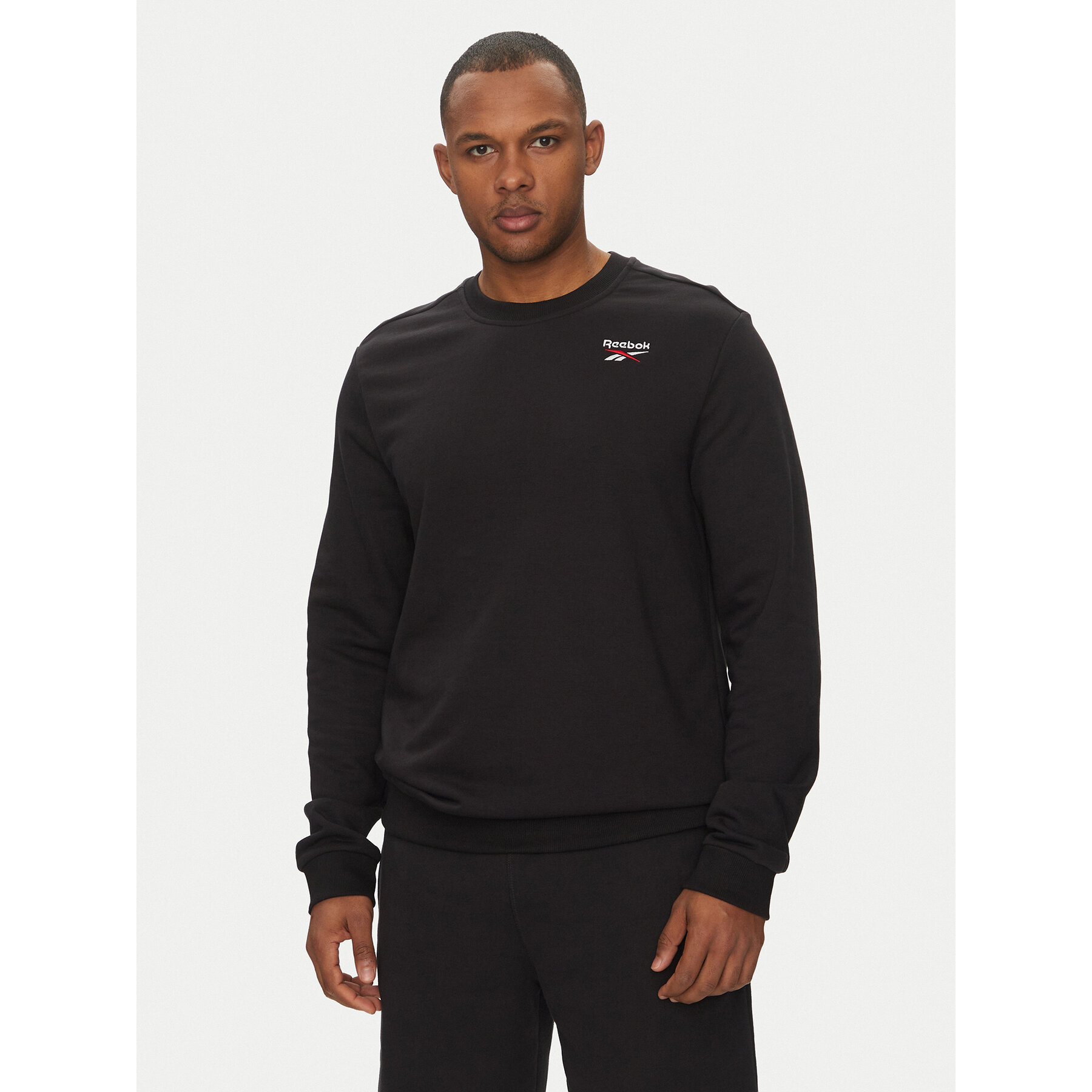 Reebok Bluza 100221788 Czarny Regular Fit