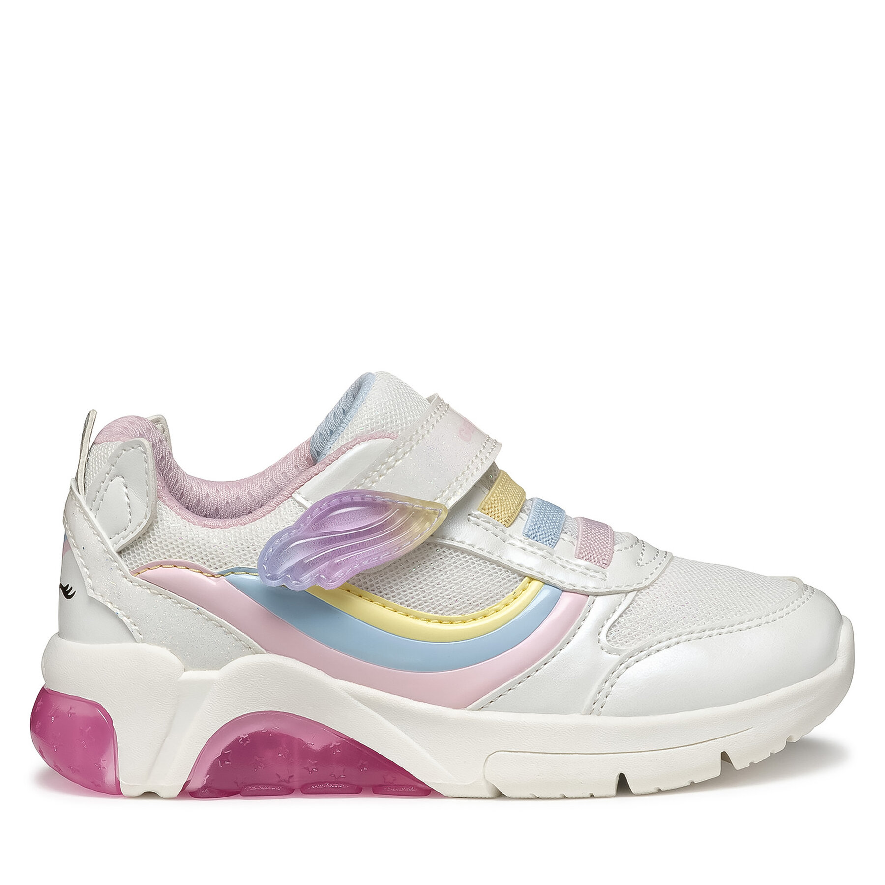 Geox Sneakersy J Fadinlight J55M4A 0KNGN C0653 M Biały
