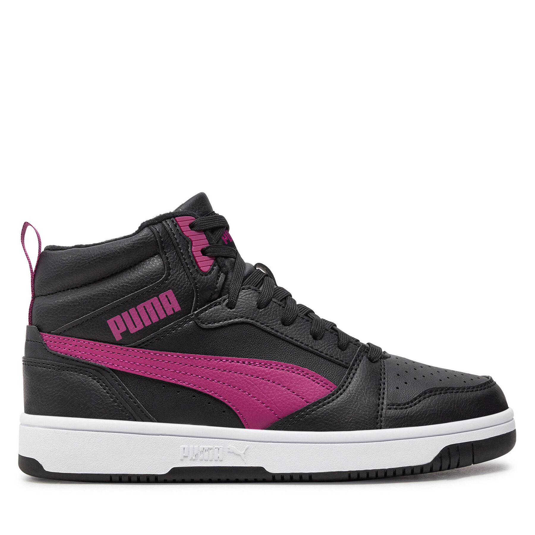 Puma Sneakersy Rebound v6 Mid Wtr Jr 394685 04 Czarny