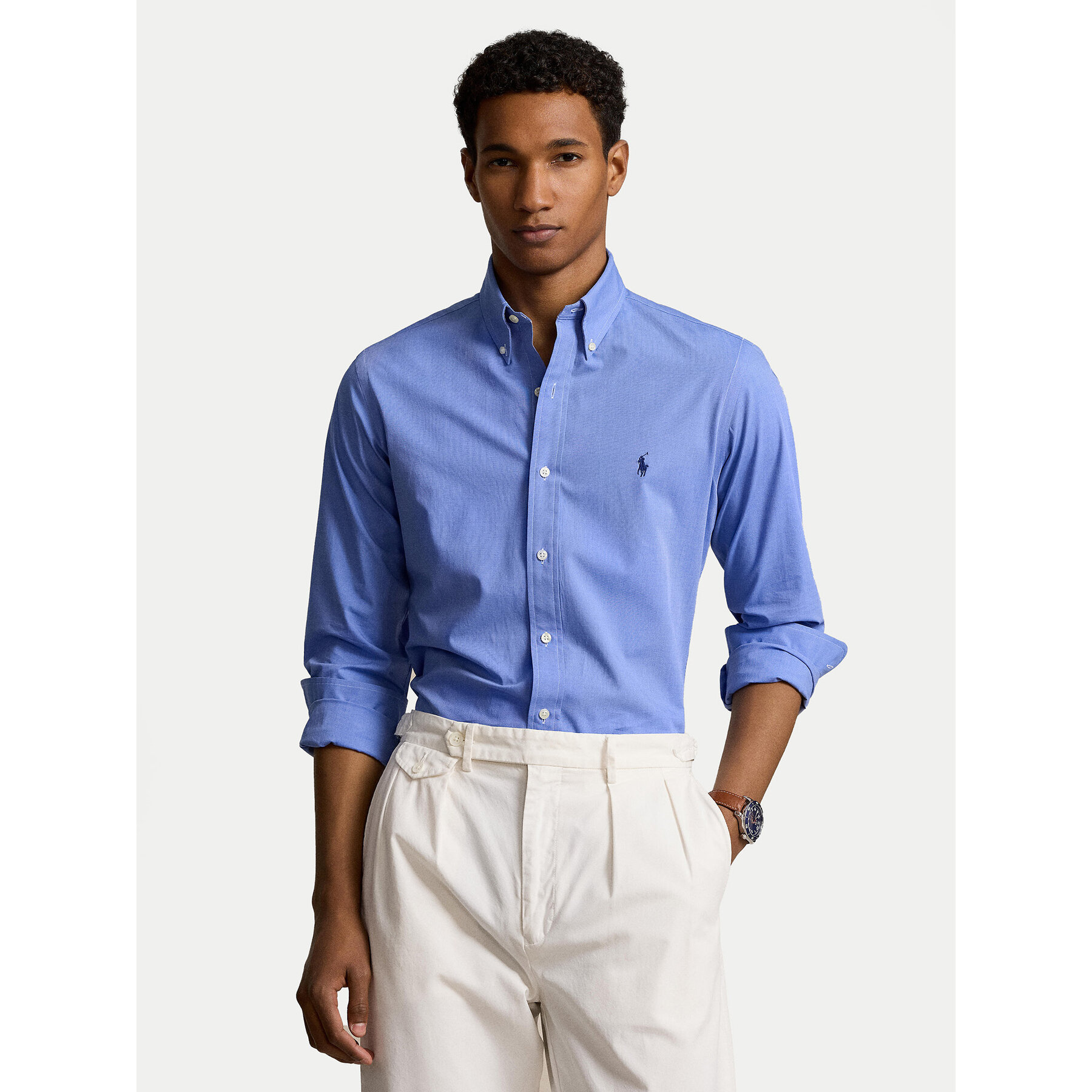 Polo Ralph Lauren Koszula 710928255003 Niebieski Custom Fit