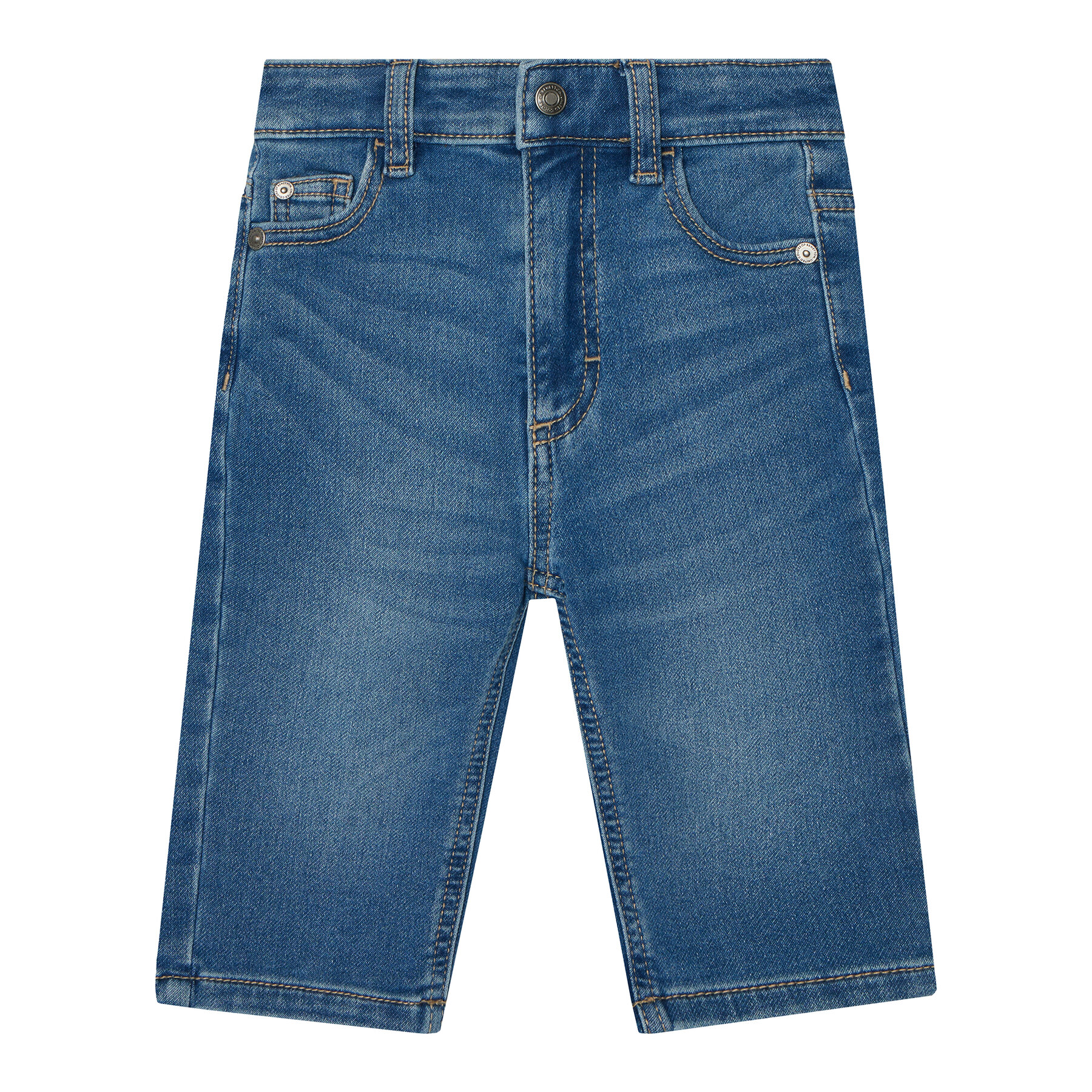 United Colors Of Benetton Jeansy 44LGGE02F Granatowy Straight Leg