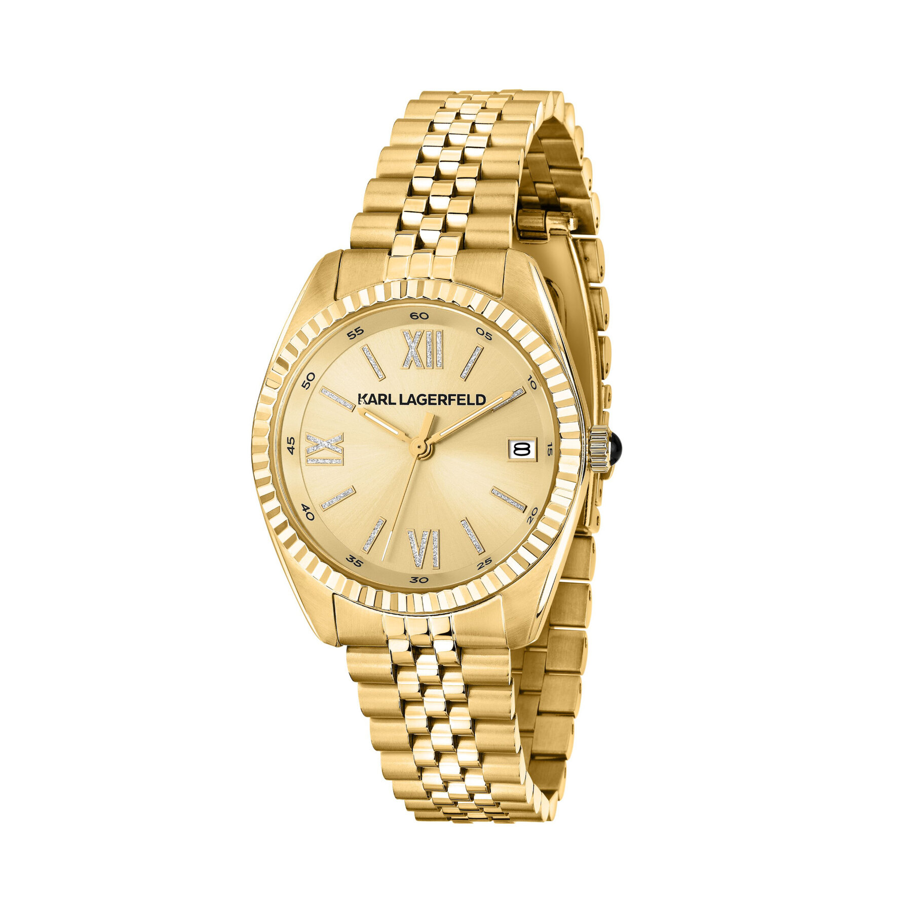 KARL LAGERFELD Zegarek R0553108504 Złoty