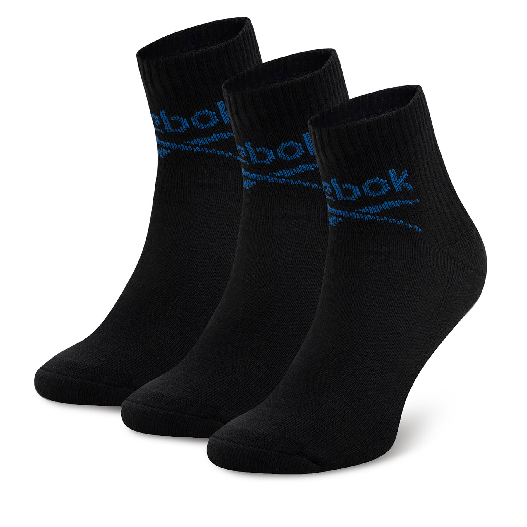 Reebok Skarpety długie R0255-SS24 (3-pack) Czarny