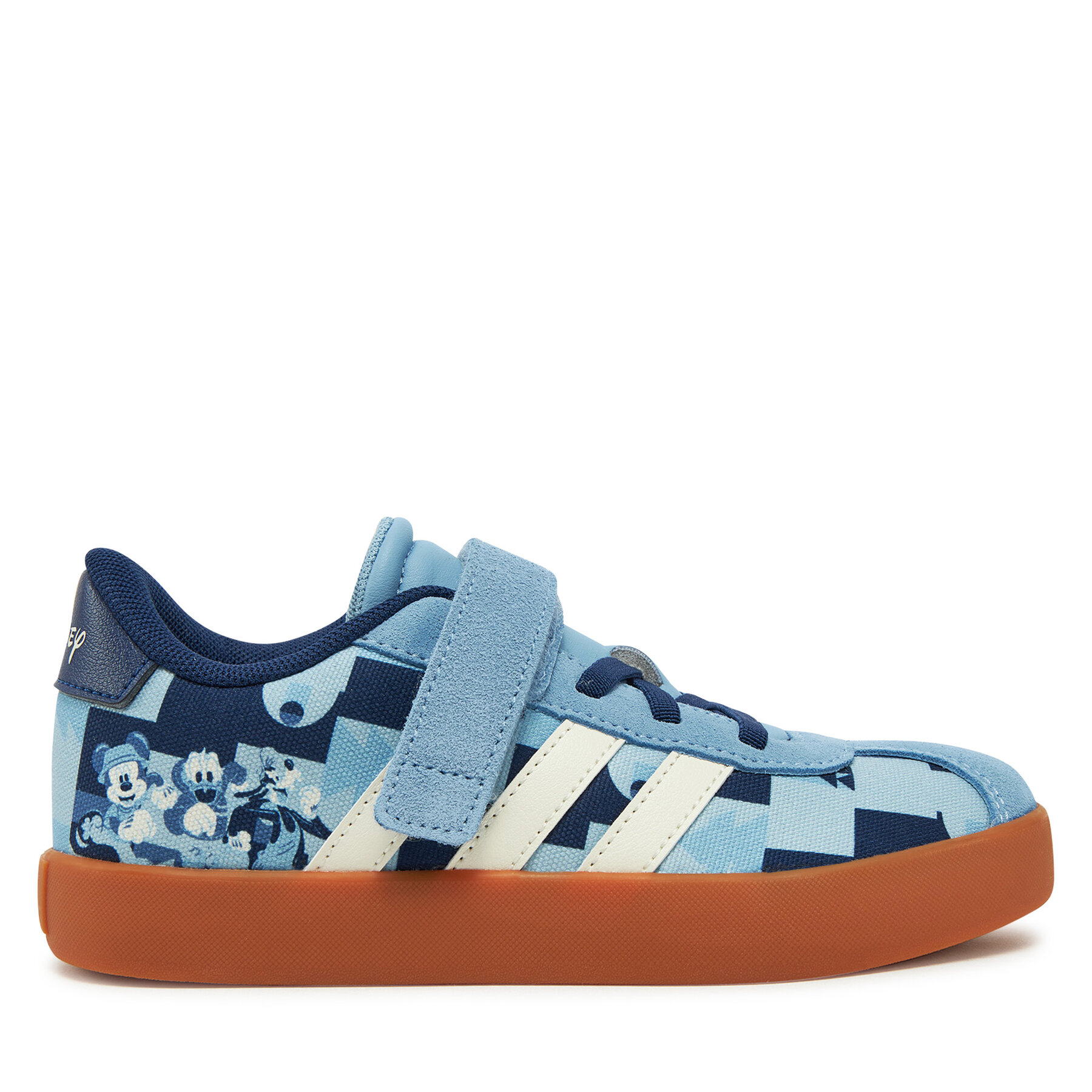 adidas Sneakersy Disney Mickey VL JH6077 Granatowy
