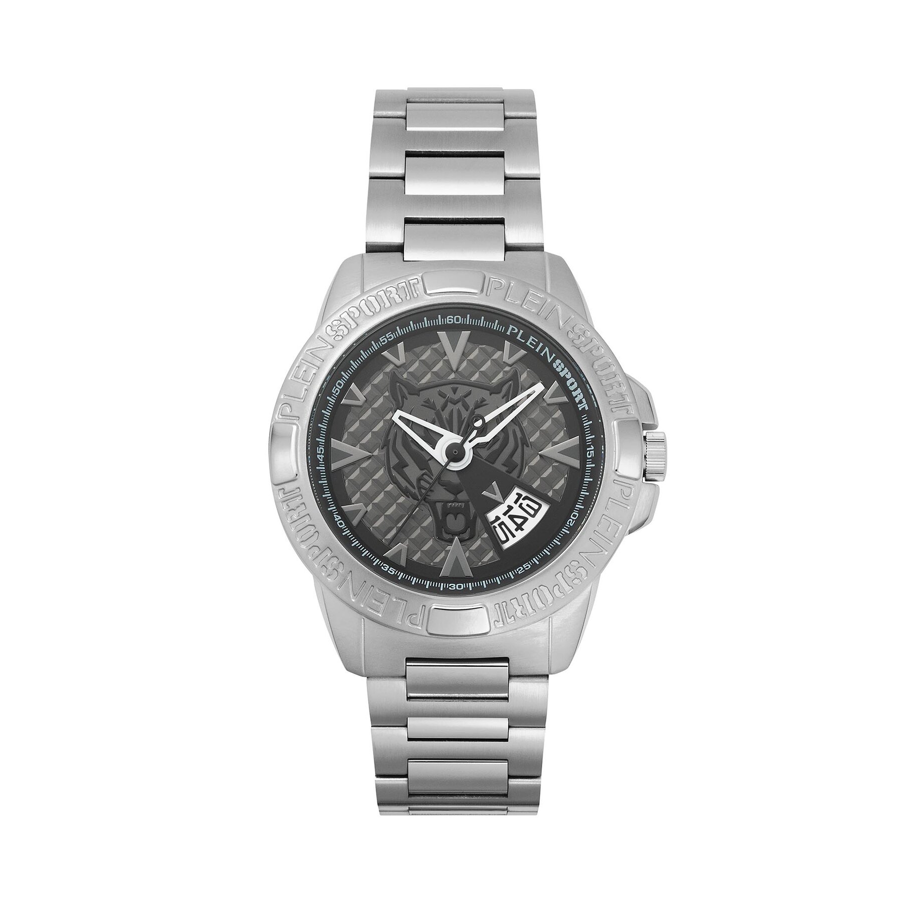 Plein Sport Zegarek Touchdown PSFBA0923 Srebrny