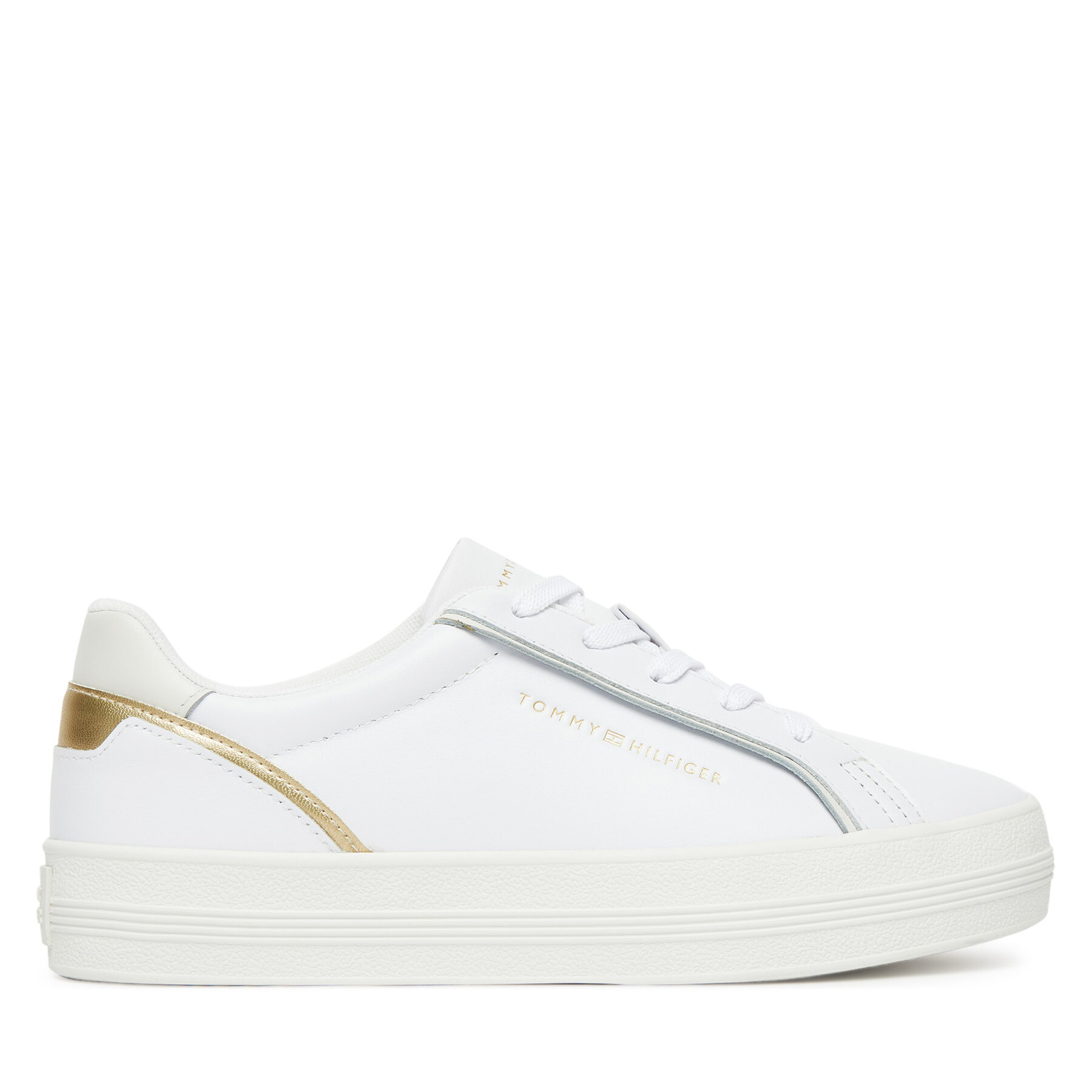 Tommy Hilfiger Sneakersy Essential Vulc Sneaker FW0FW08757 Biały