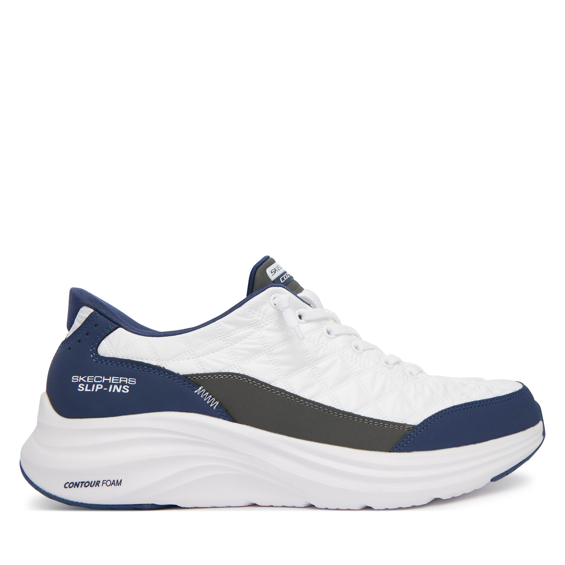 Skechers Sneakersy Slip-ins Contour Foam - Cozy Fit Golden Hour 232619/WNV Biały