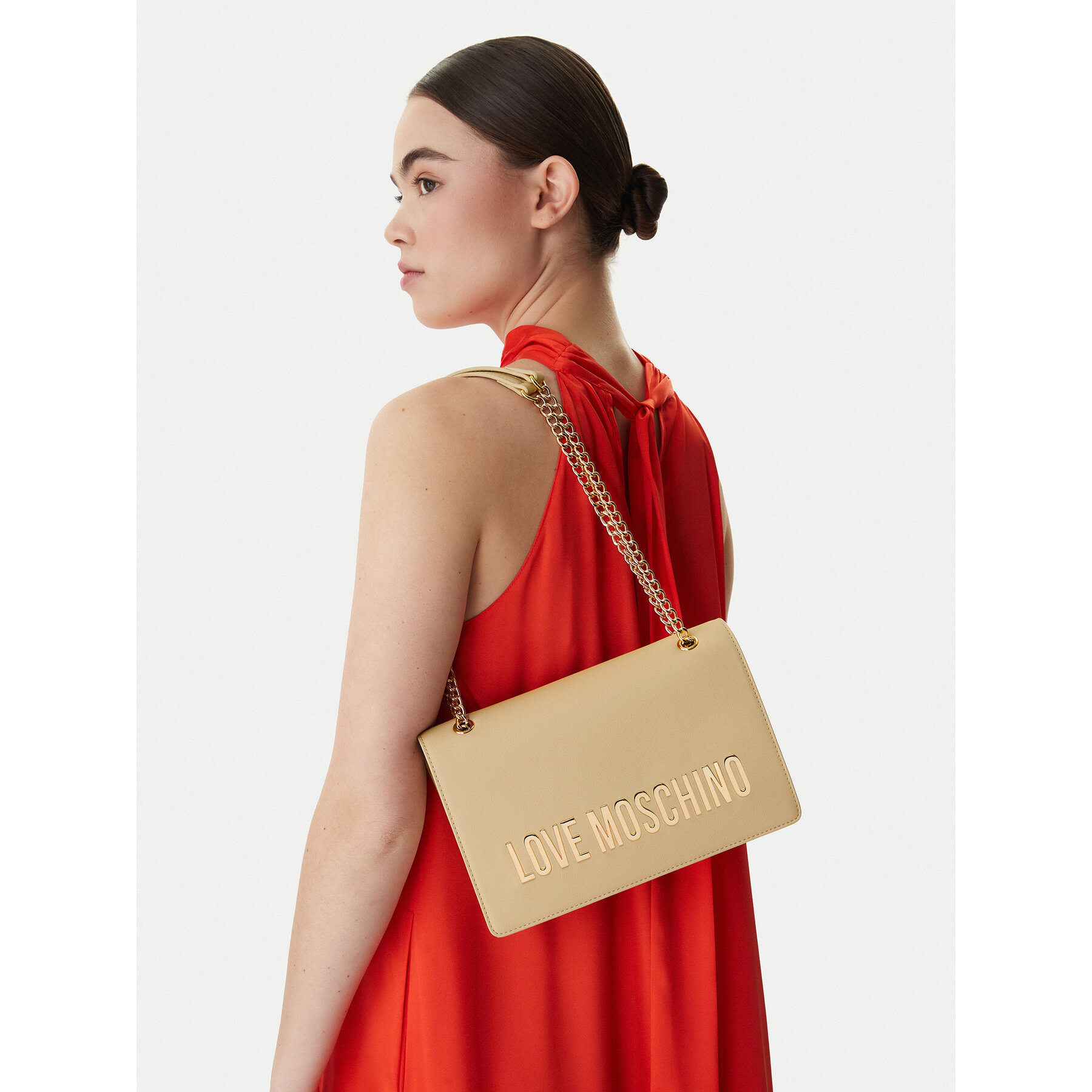 LOVE MOSCHINO Torebka JC4192PP1OKD0129 Beżowy