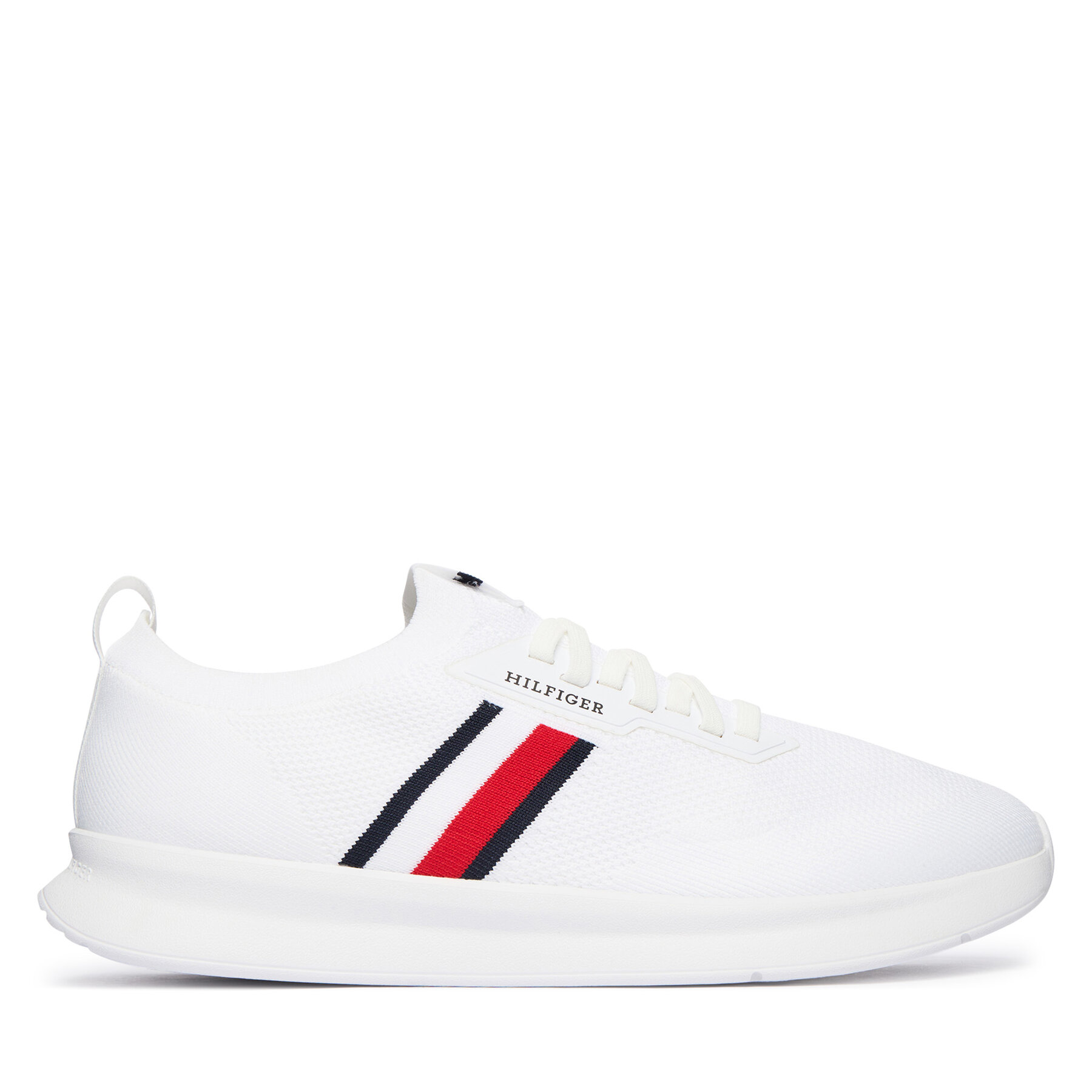 Tommy Hilfiger Sneakersy Lightweight Knitted Runner FM0FM05756 Biały