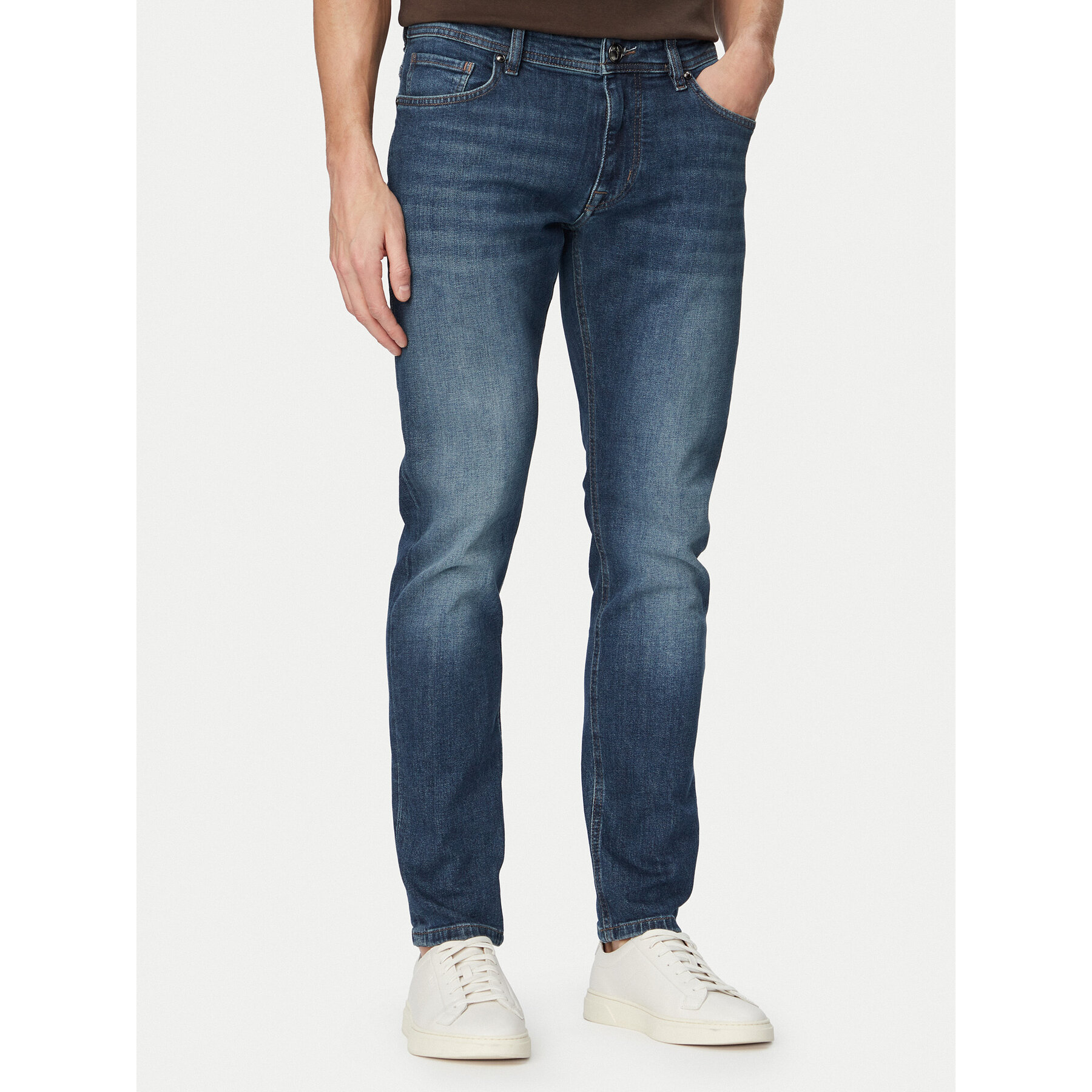 JOOP! Jeansy Hamond 30104259 Granatowy Slim Fit