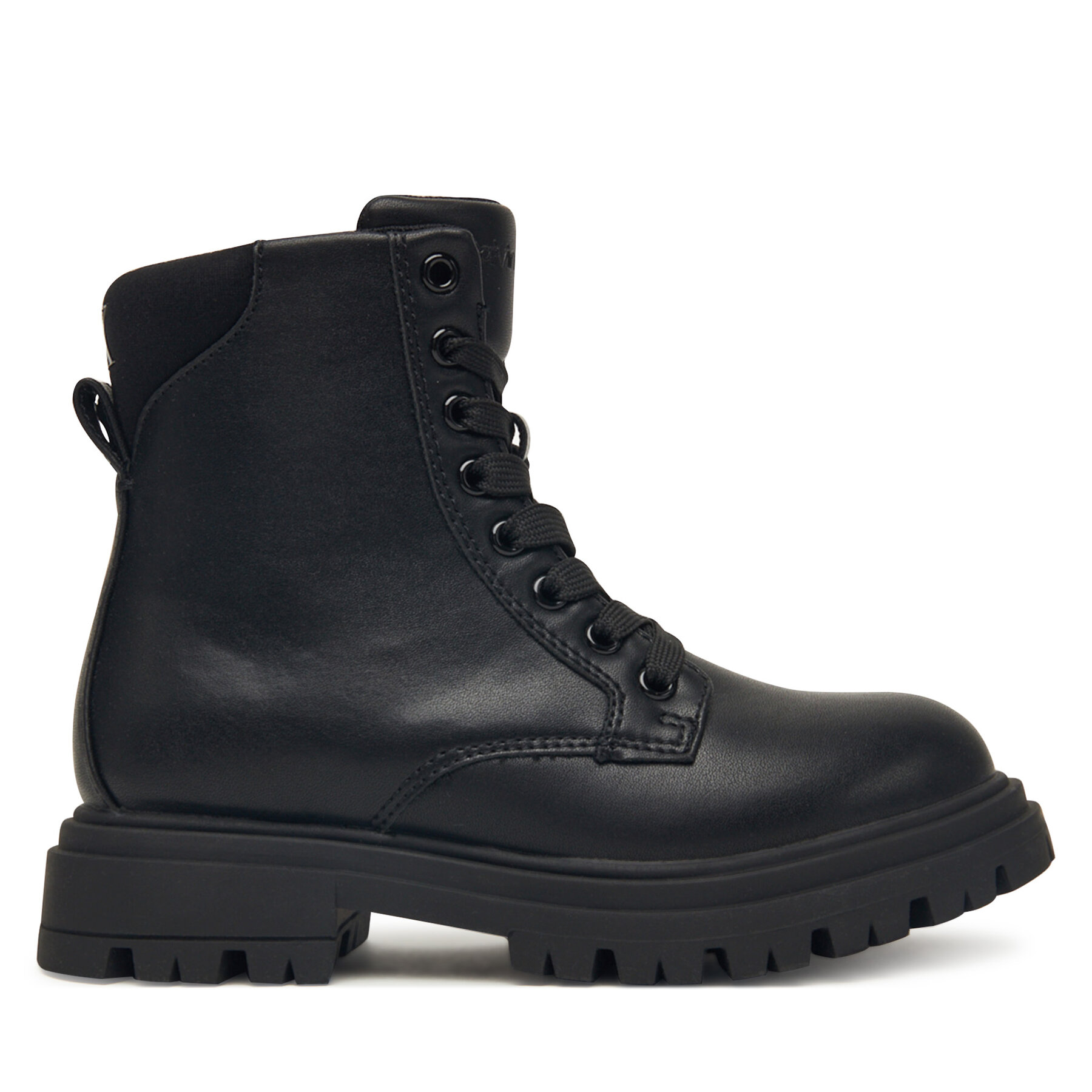 Calvin Klein Trapery Lace Up Bootie V3A5-83120-1464 S Czarny