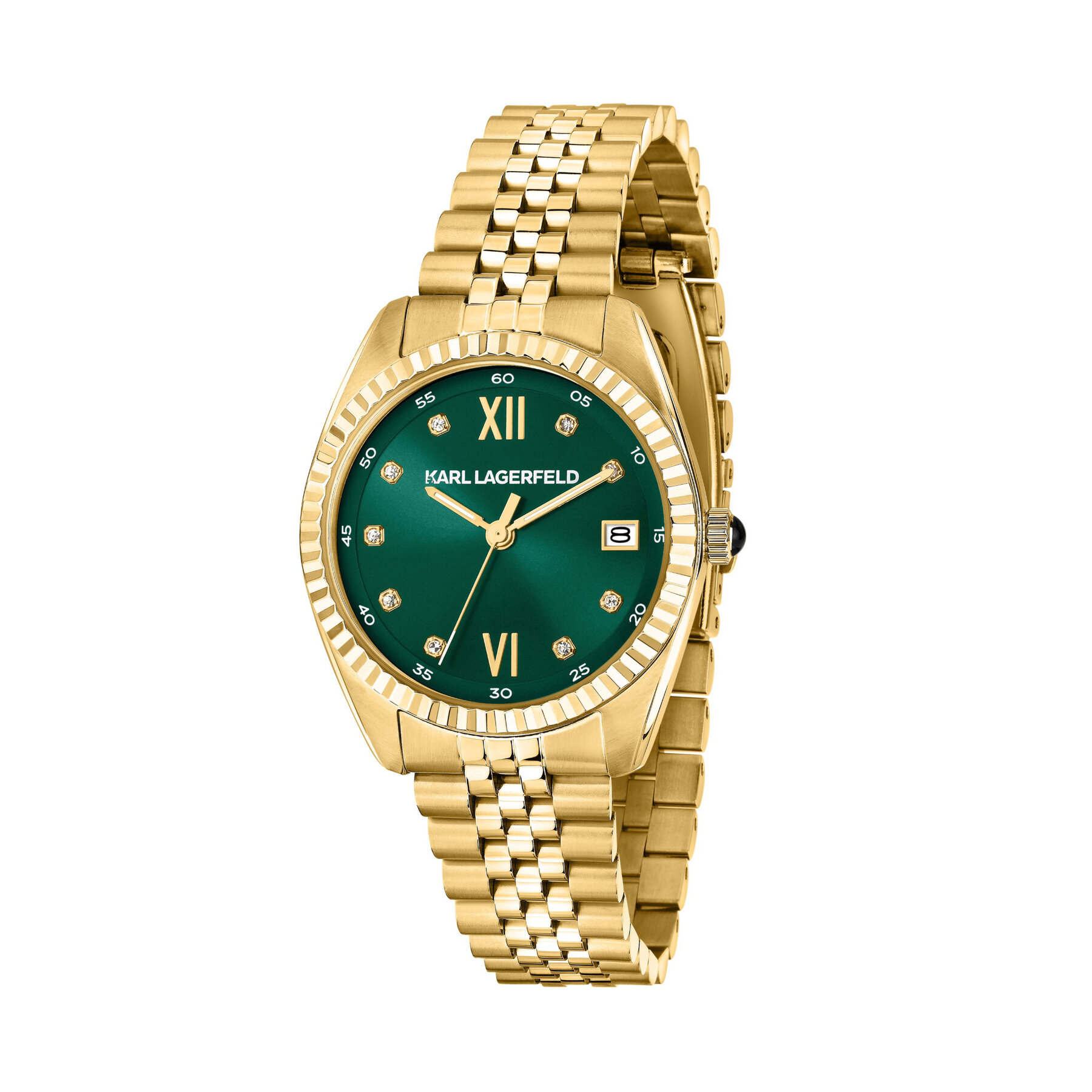 KARL LAGERFELD Zegarek R0553108502 Złoty