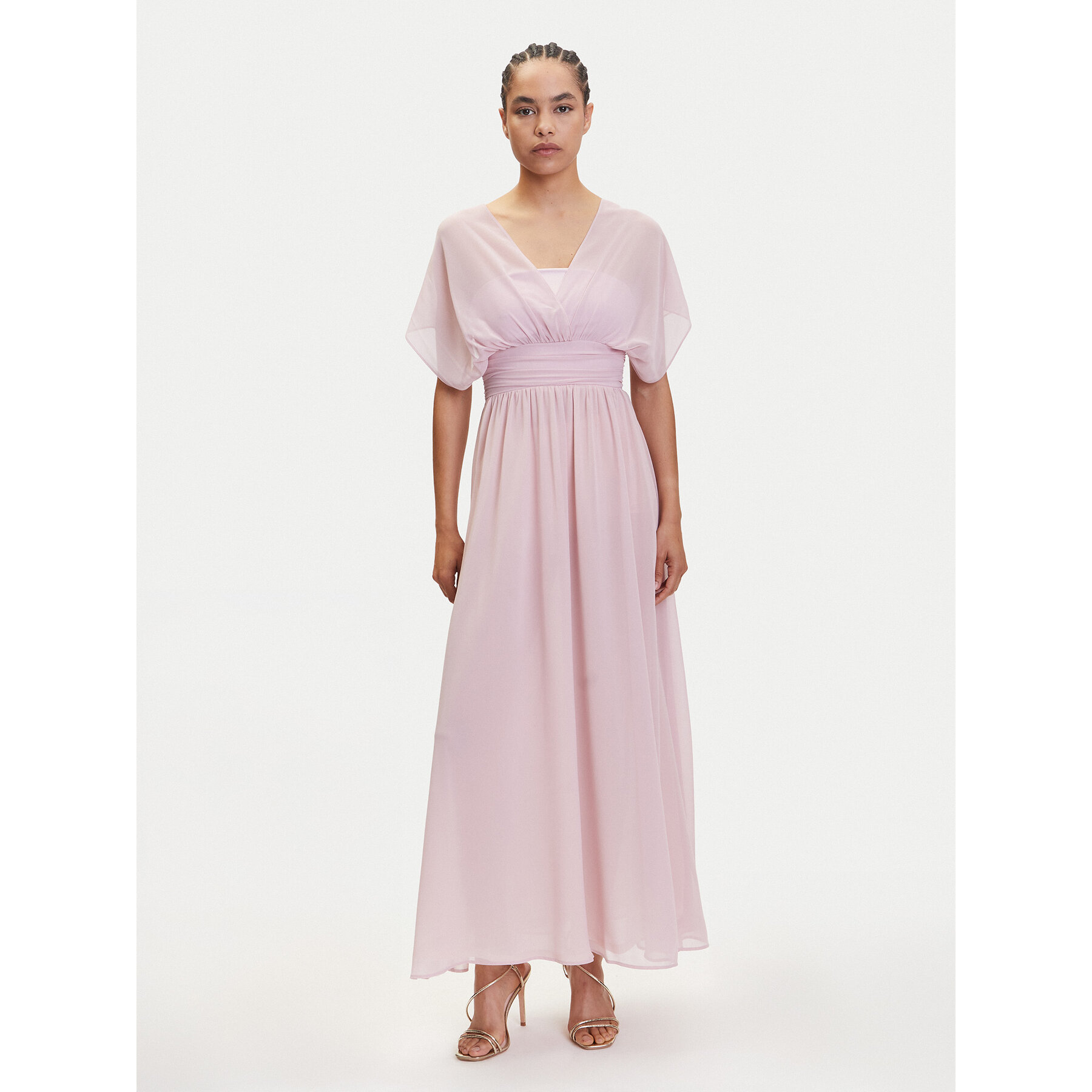 Marella Sukienka wieczorowa Amal 2515221342 Różowy Regular Fit