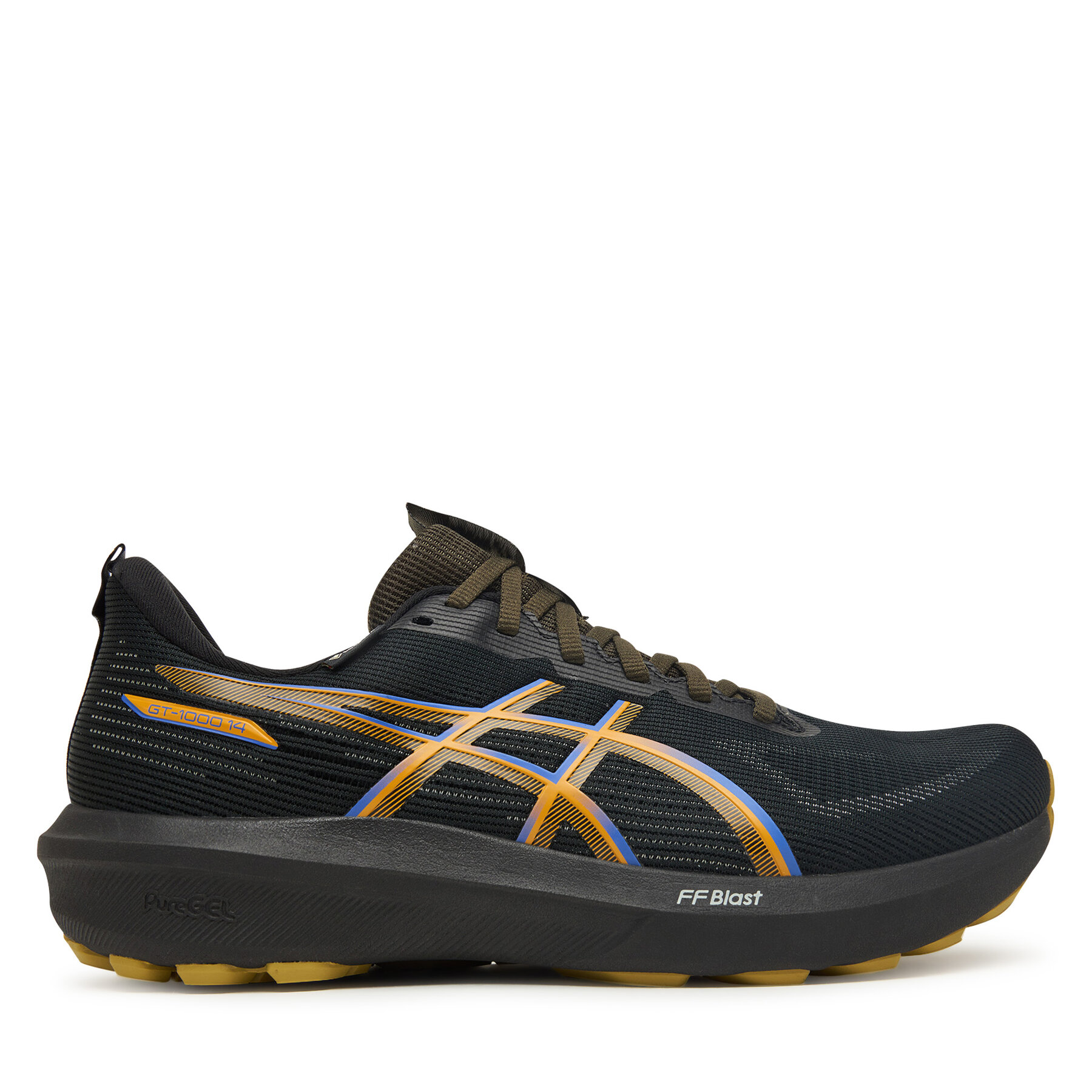Asics Buty do biegania Gt-1000 14 Gtx 1011C078 Czarny