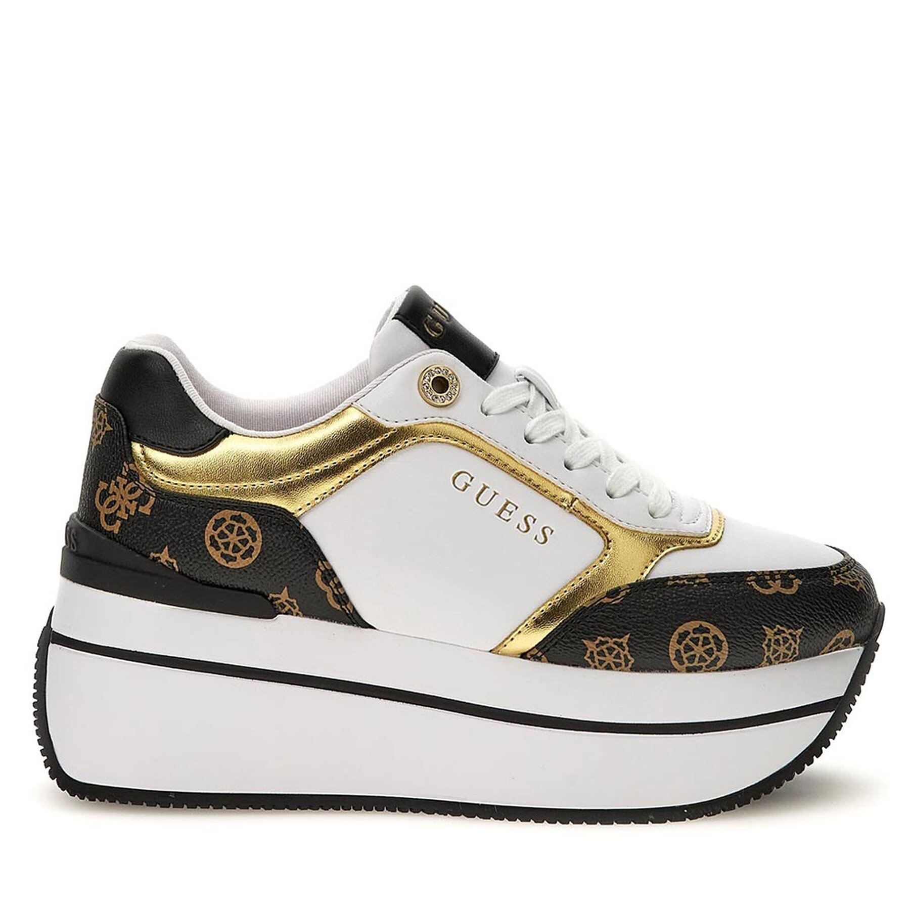 Guess Sneakersy Camrio FL7CMR FAL12 Biały