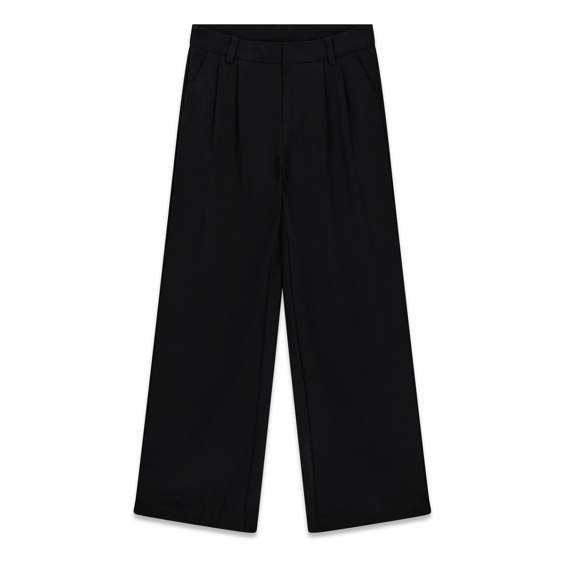 Guess Spodnie materiałowe J6RB13 WGUL0 Czarny Regular Fit