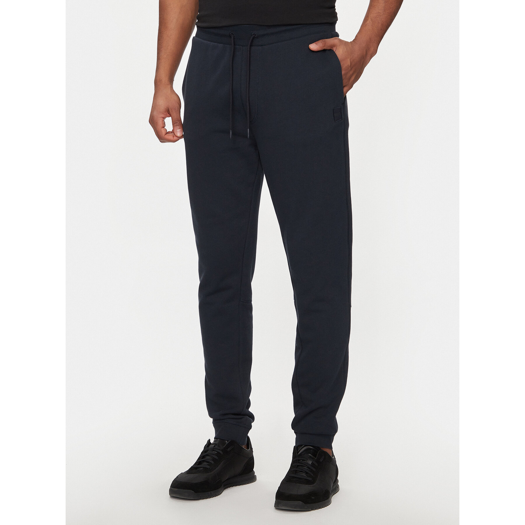 Boss Spodnie dresowe Sestart 50509303 Granatowy Regular Fit