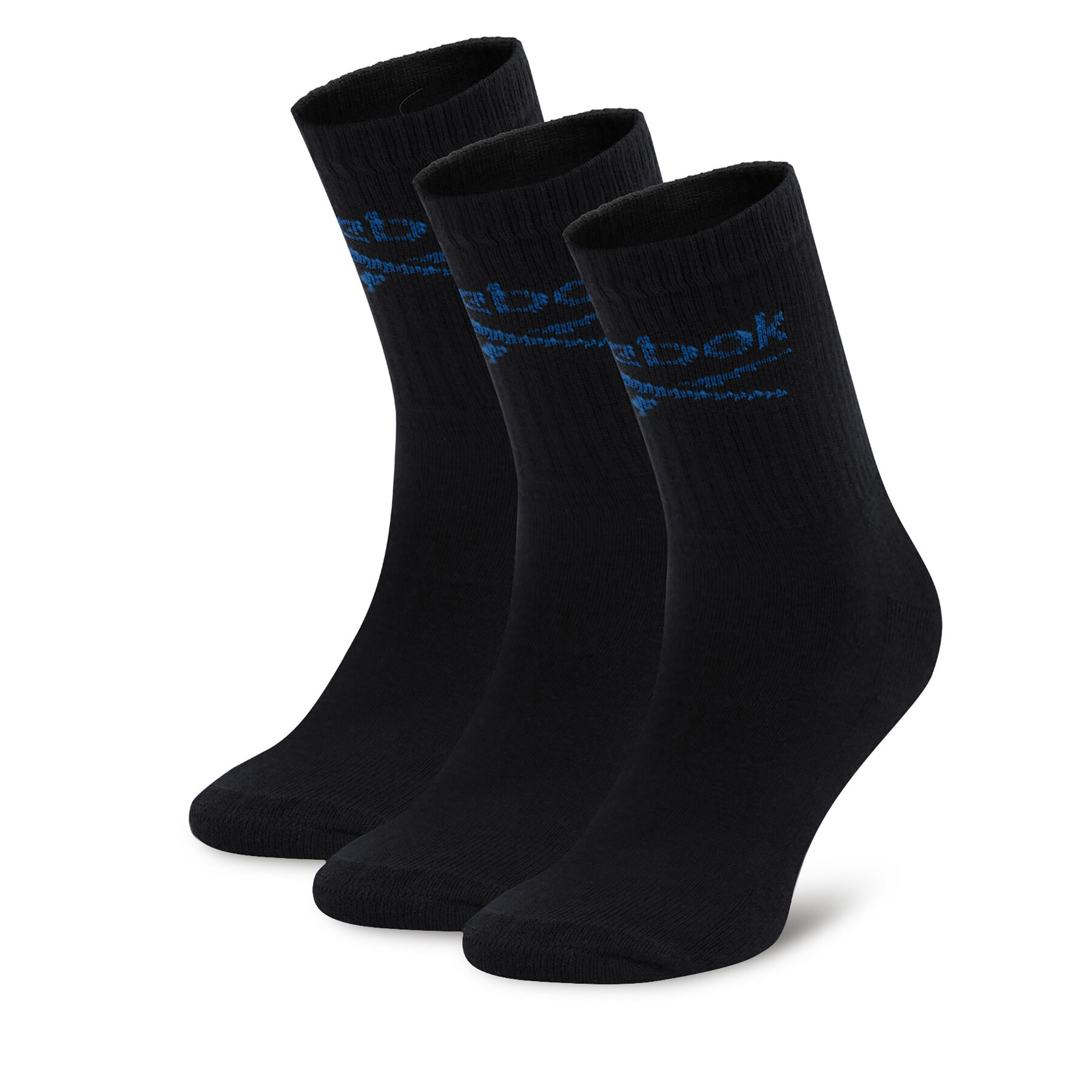 Reebok Skarpety długie R0258-SS24 (3-pack) Czarny