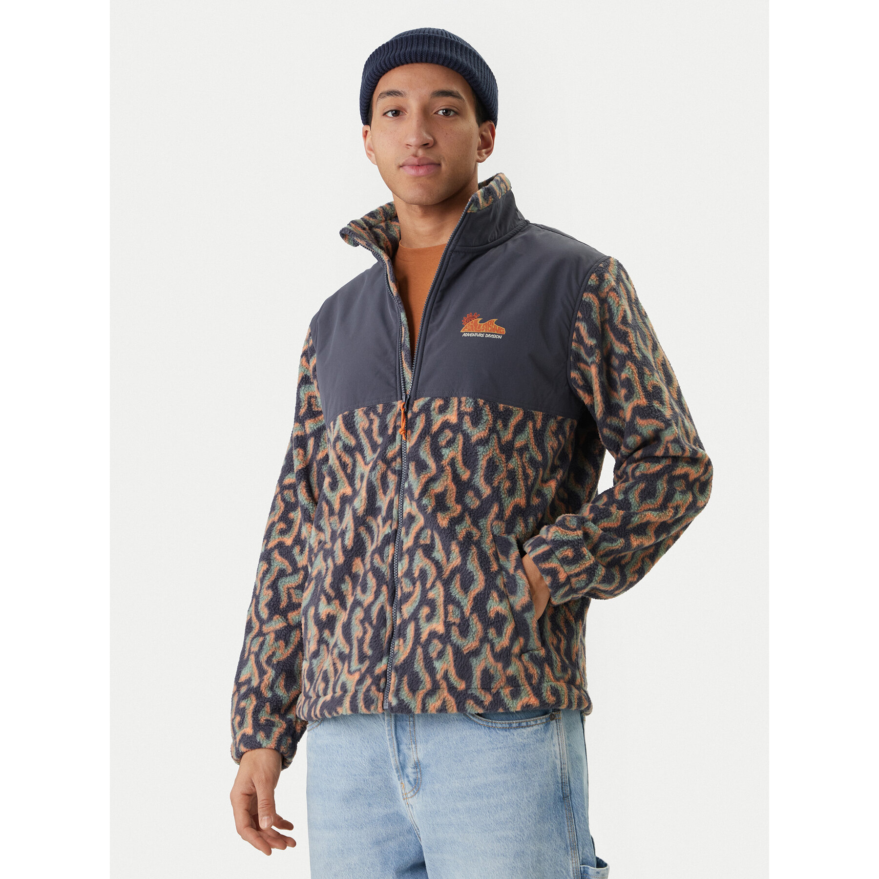 Billabong Polar Boundary Re-Issue EBYPF03001 Granatowy Regular Fit