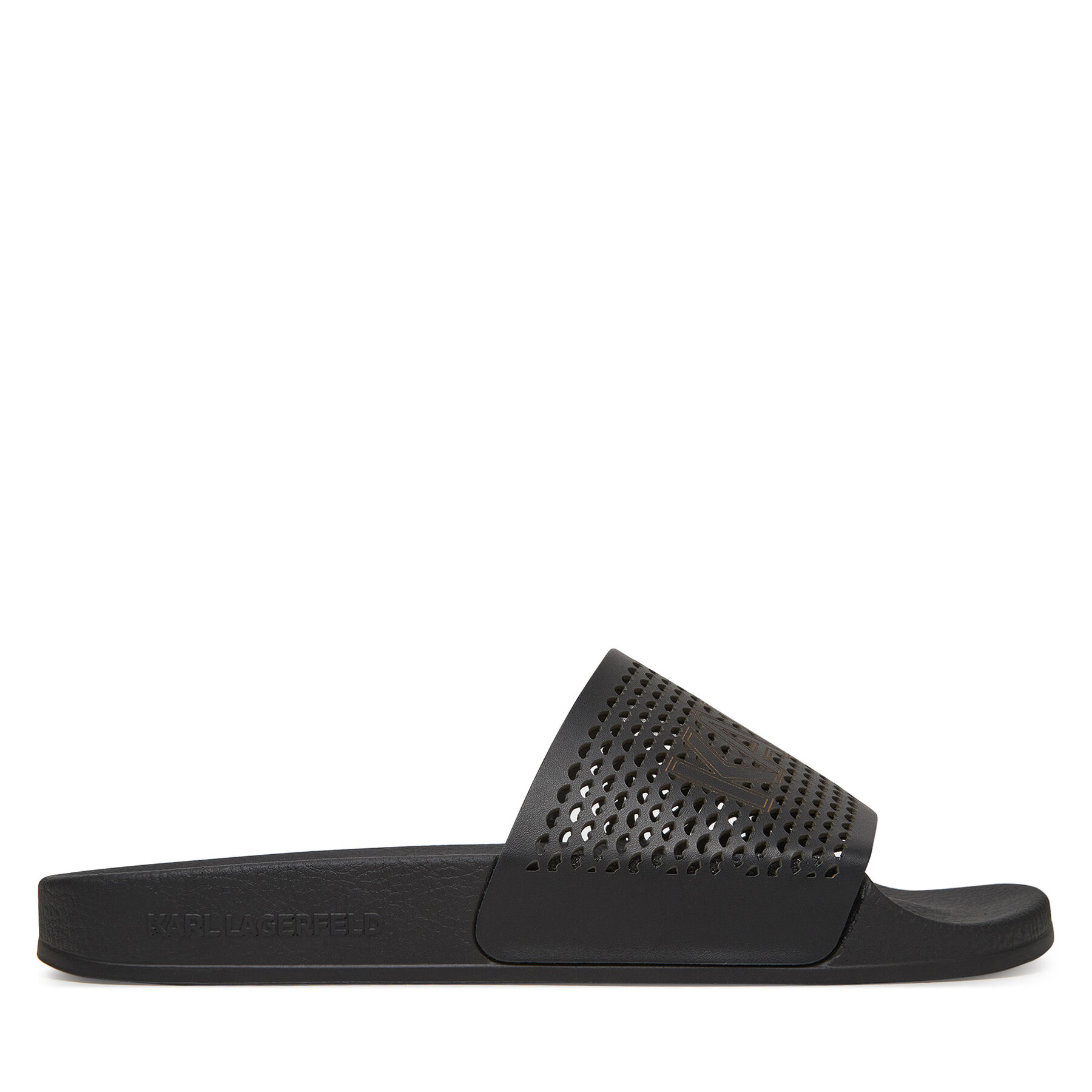 KARL LAGERFELD Klapki KL80915 Czarny
