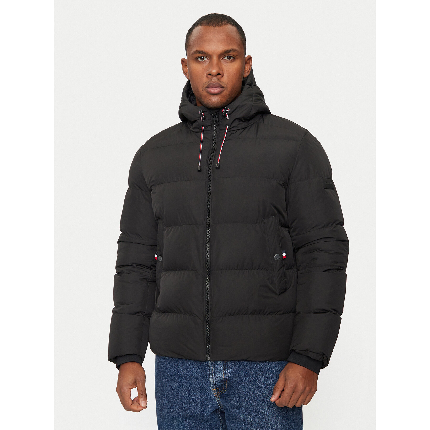 Hechter Paris Kurtka puchowa 50170 142213 Czarny Regular Fit