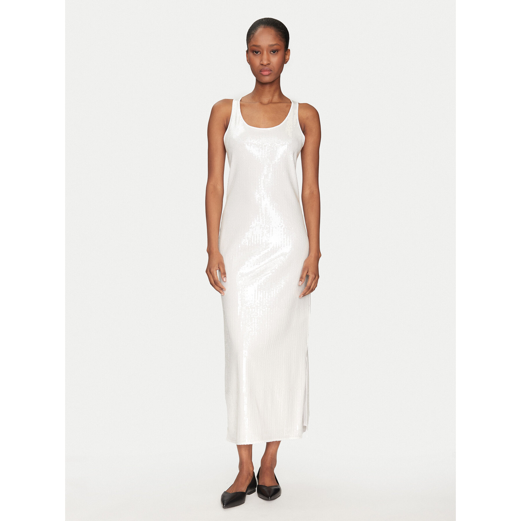 Marella Sukienka koktajlowa Beati 2513621054 Biały Regular Fit