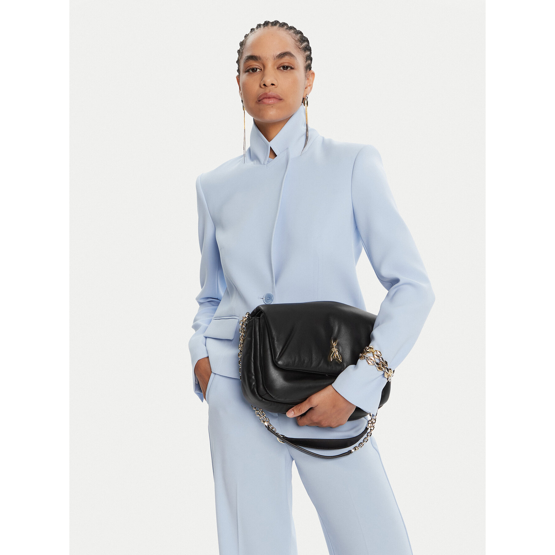 Patrizia Pepe Torebka 8B0221/L113-K470 Czarny