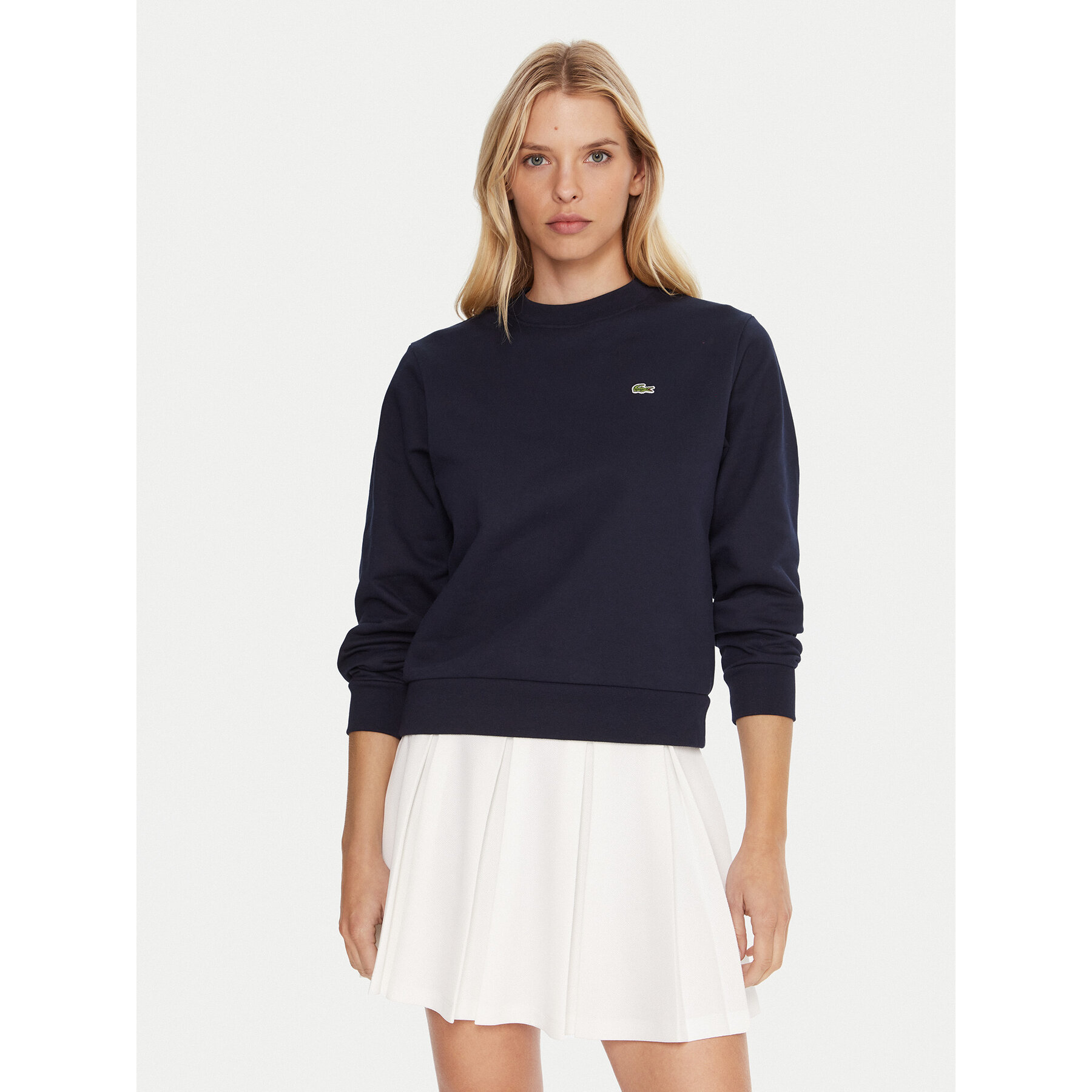 Lacoste Bluza SF5270 Granatowy Regular Fit