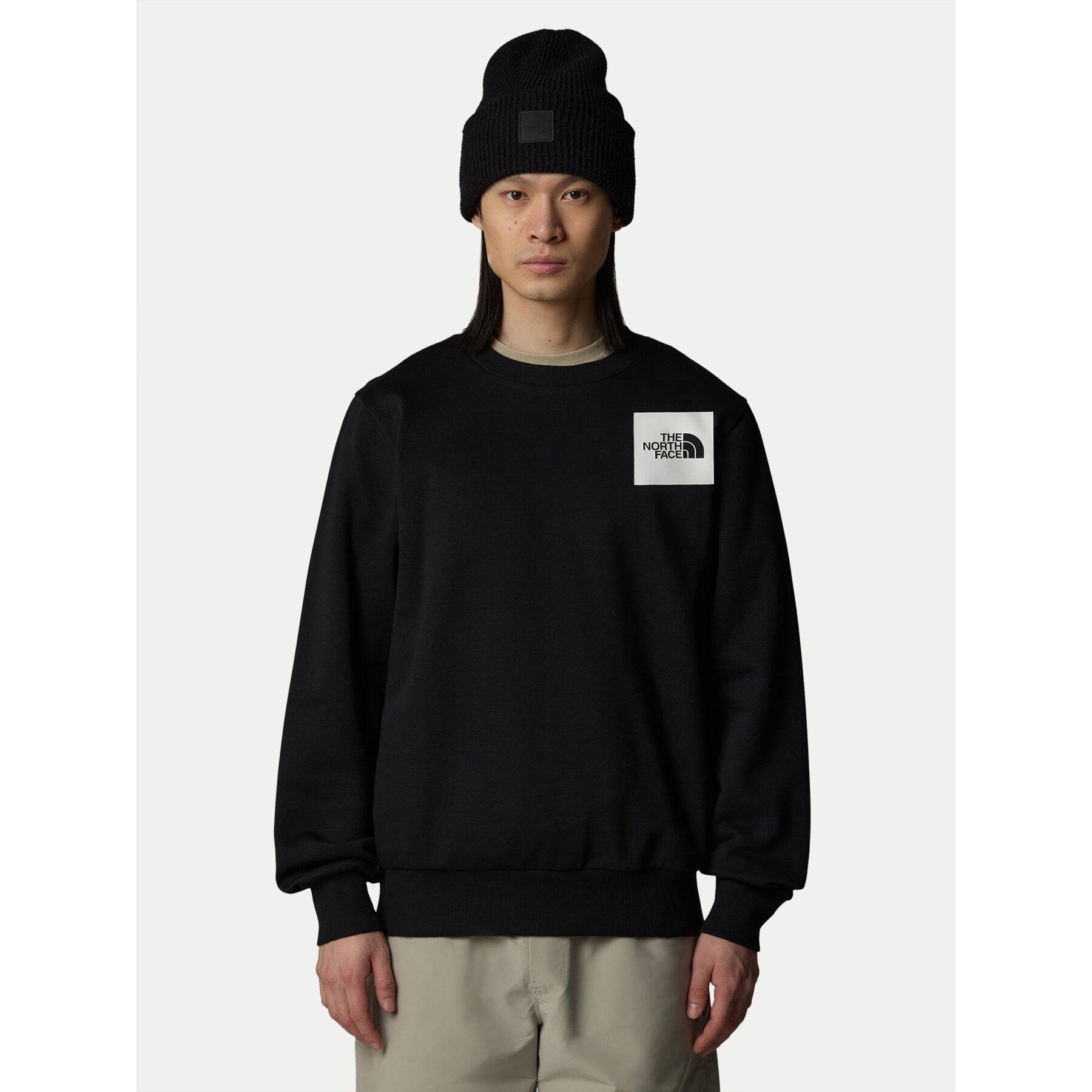 The North Face Bluza Fine NF0A89EV Czarny Regular Fit