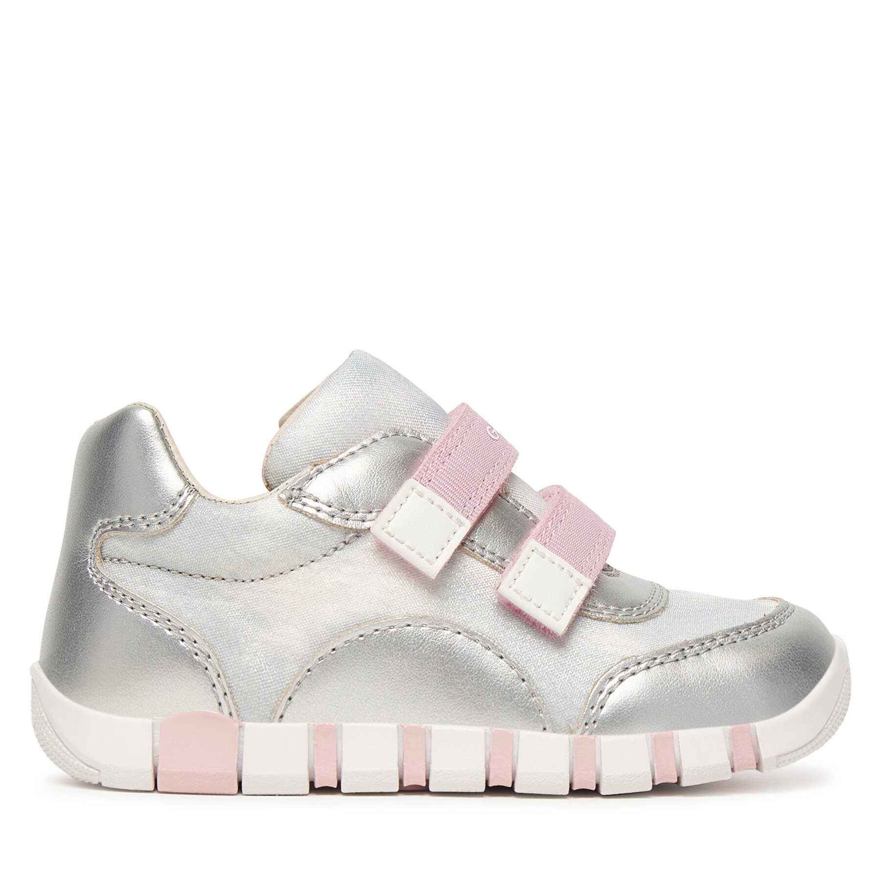 Geox Sneakersy B Iupidoo Girl B3558A 0AS54 C0566 Srebrny