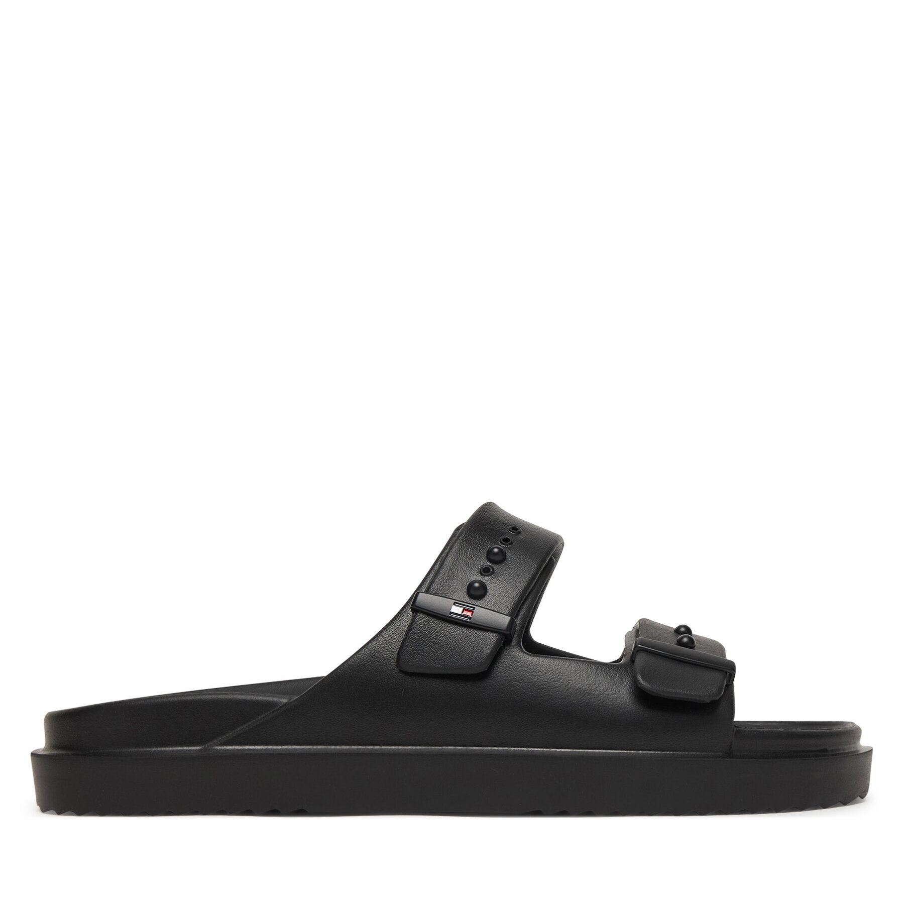 Tommy Hilfiger Klapki Light Adjustable FM0FM05757 Czarny